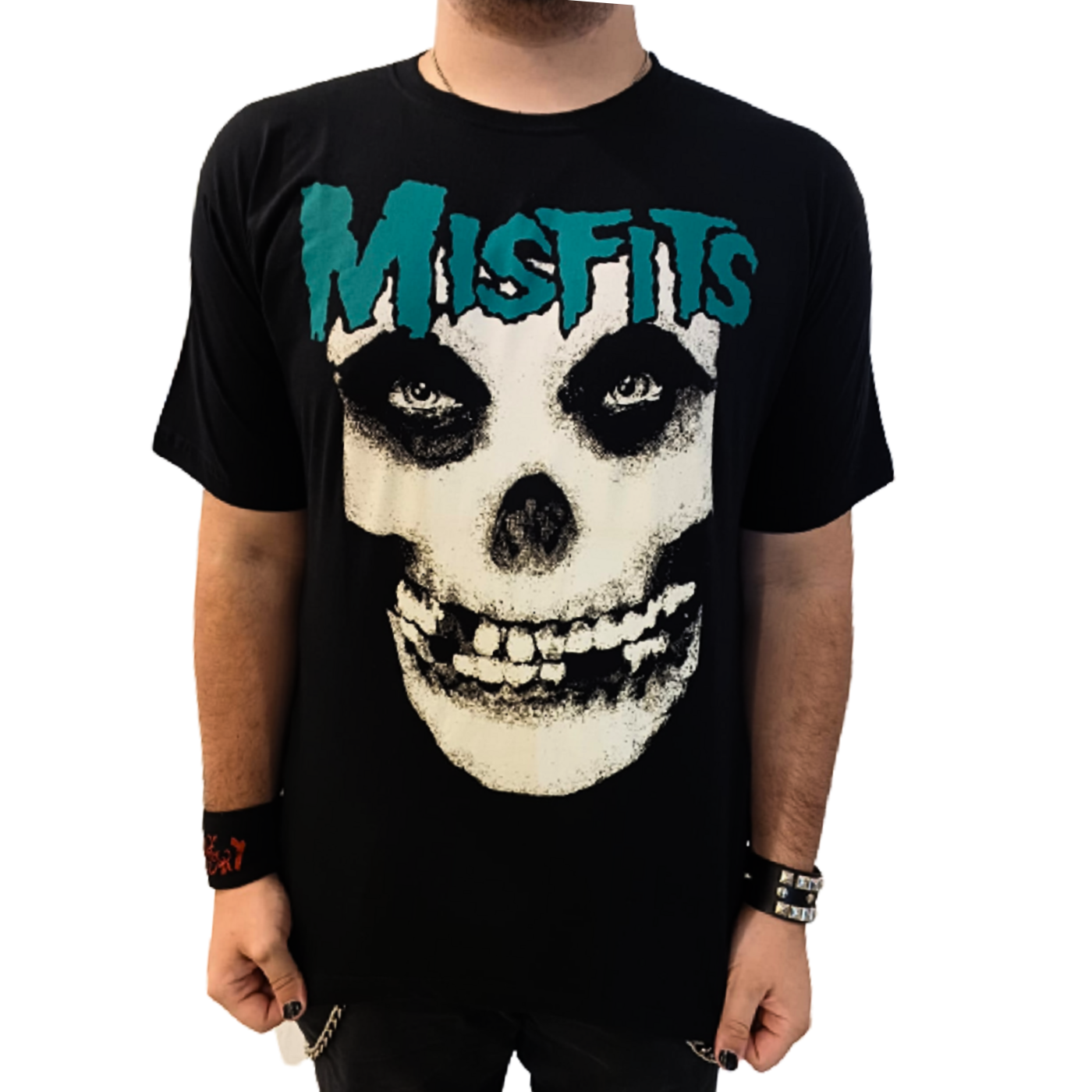 Camiseta Misfits Logo Ponto Zero - Loja Rock n' Roll
