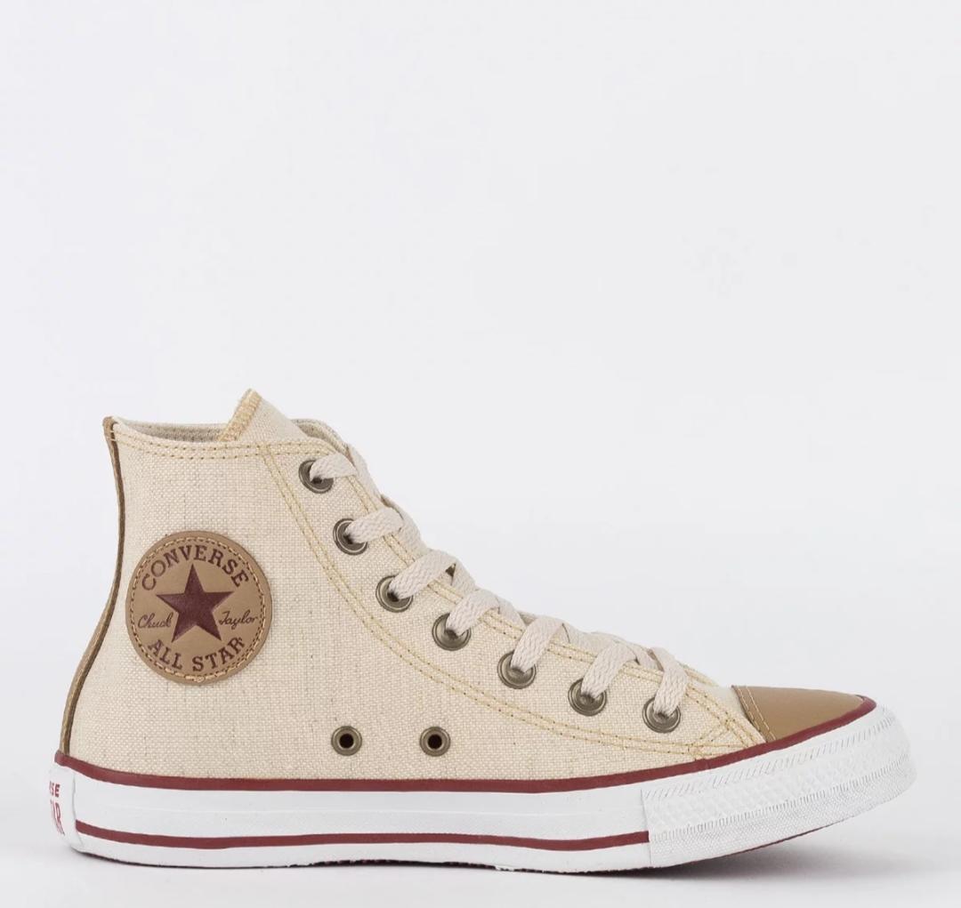 Tênis Chuck Taylor All Star Natural Adventure Cano Longo - Loja Rock n' Roll