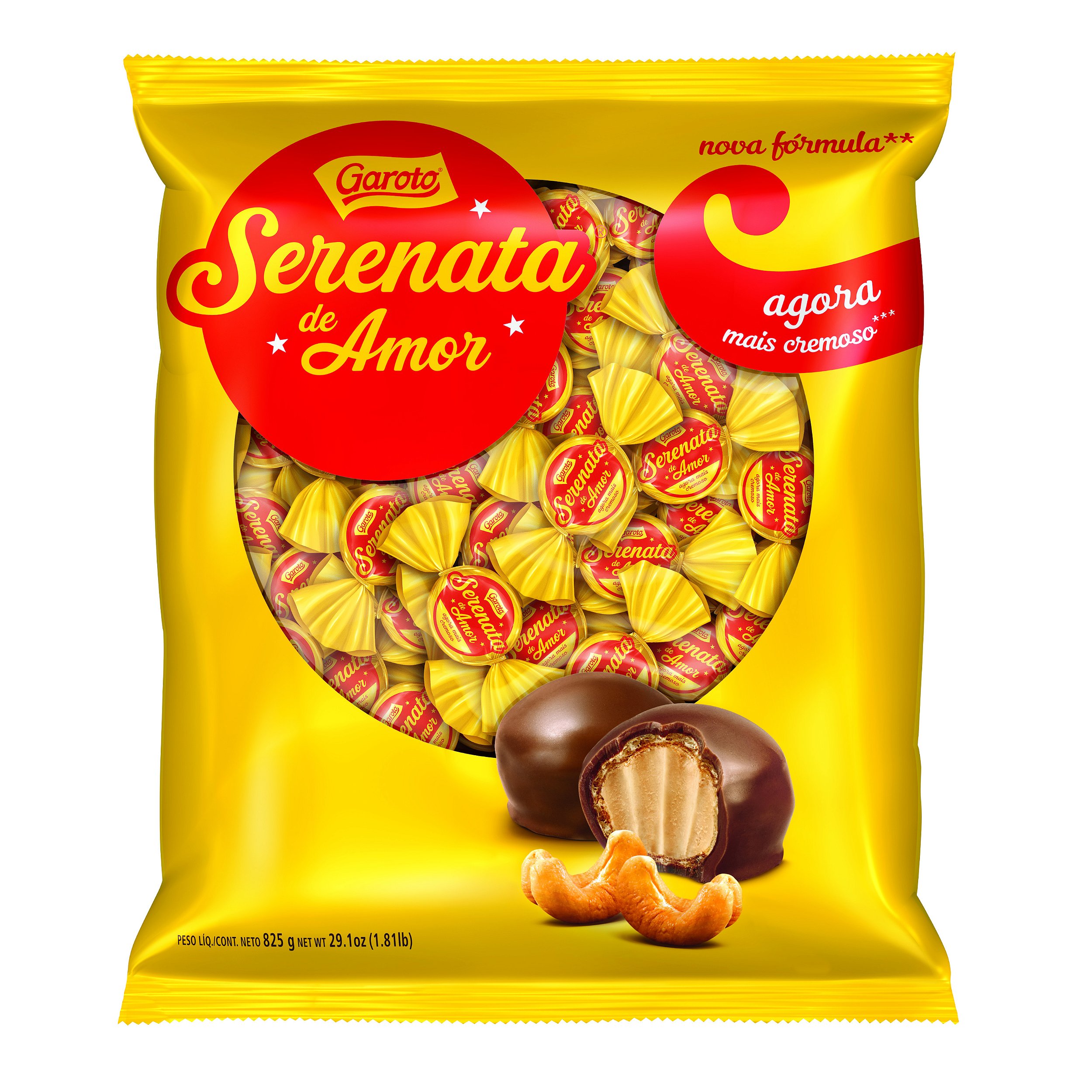 BB 16,5G SERENATA DO AMOR MAIS CREMOSO PC X 46 Doce Store Loja online