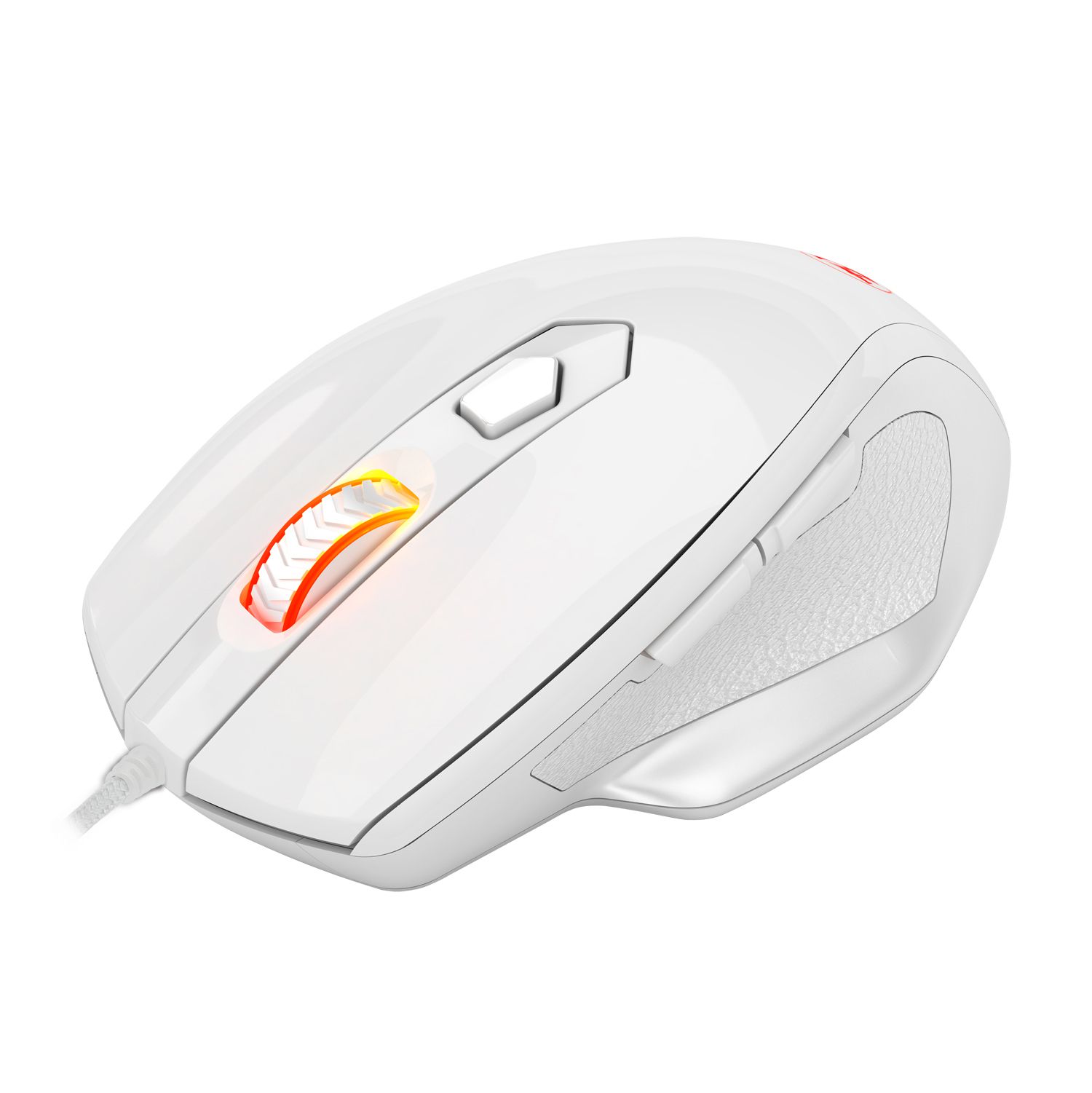 Mouse Gamer Redragon Tiger 2 Lunar White LED Vermelho M709W