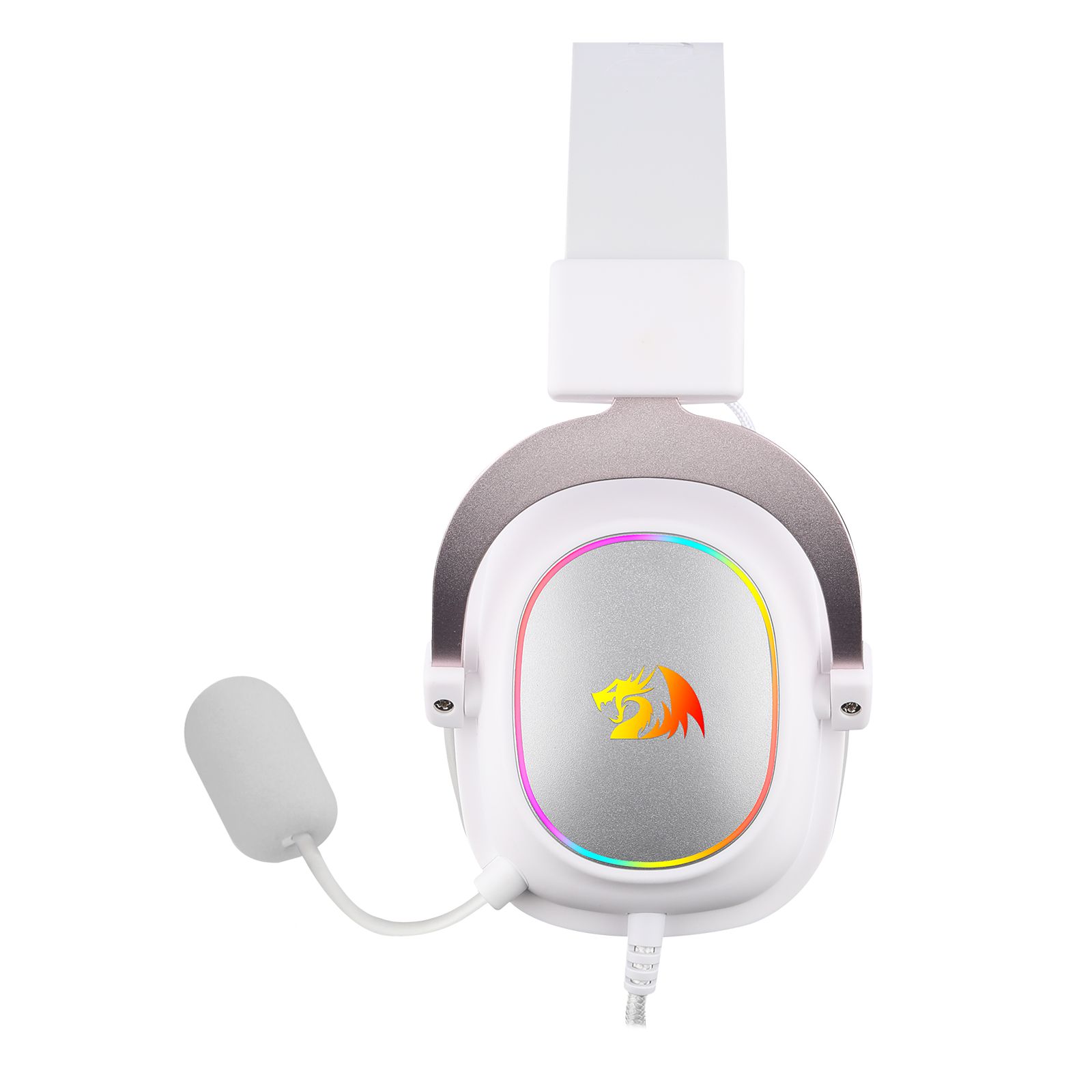 RHです HEADSET GAMER ZEUS X BRANCO COM ROSE RGB - Redragon Store