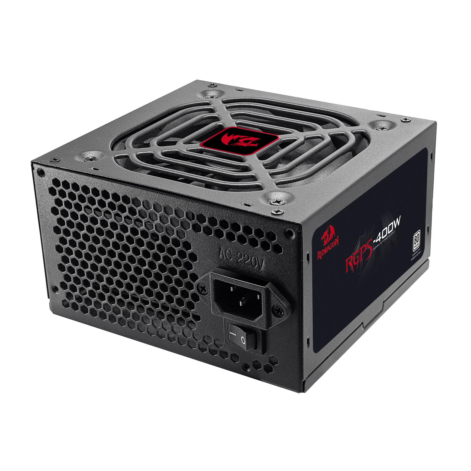Fontaine 4種類 FONTE GAMER 400 WATTS 80 PLUS WHITE SEM CABO DE FORÇA - Redragon Store
