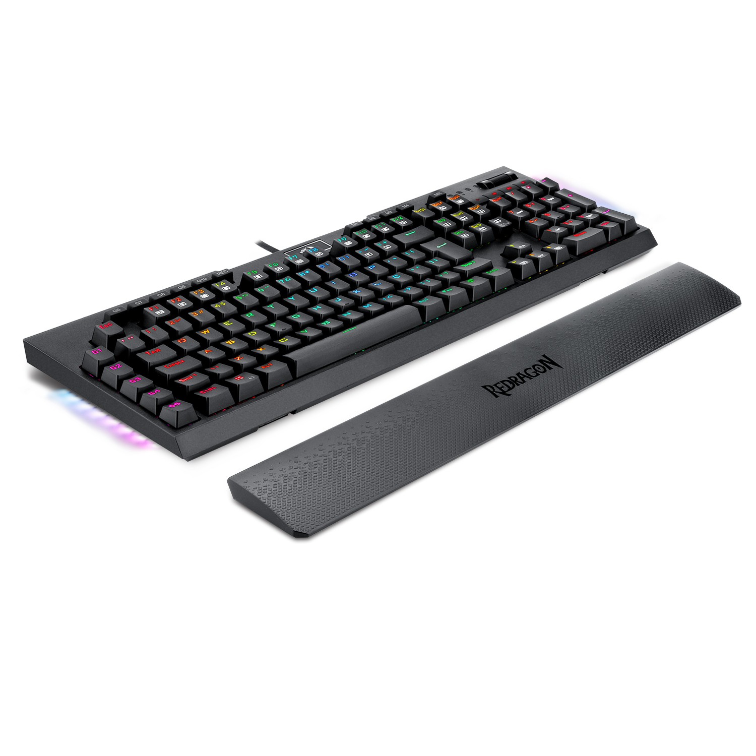 Teclado Óptico Redragon Brahma Pro RGB Preto Switch K586RGB-PRO ...
