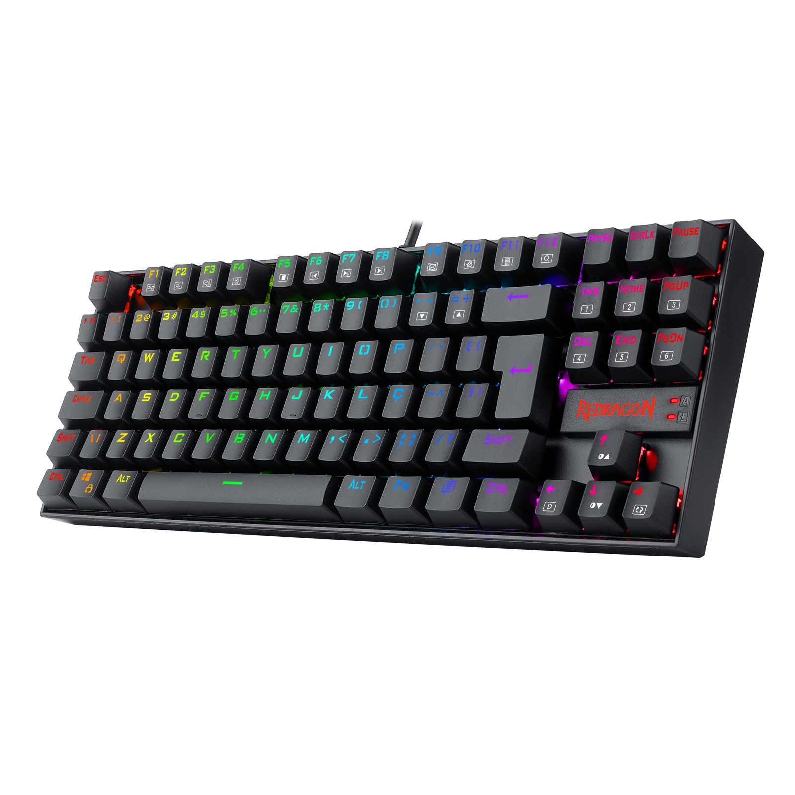 TECLADO MAGNÉTICO GAMER KUMARA PRO RGB PRETO ABNT2 - Redragon Store