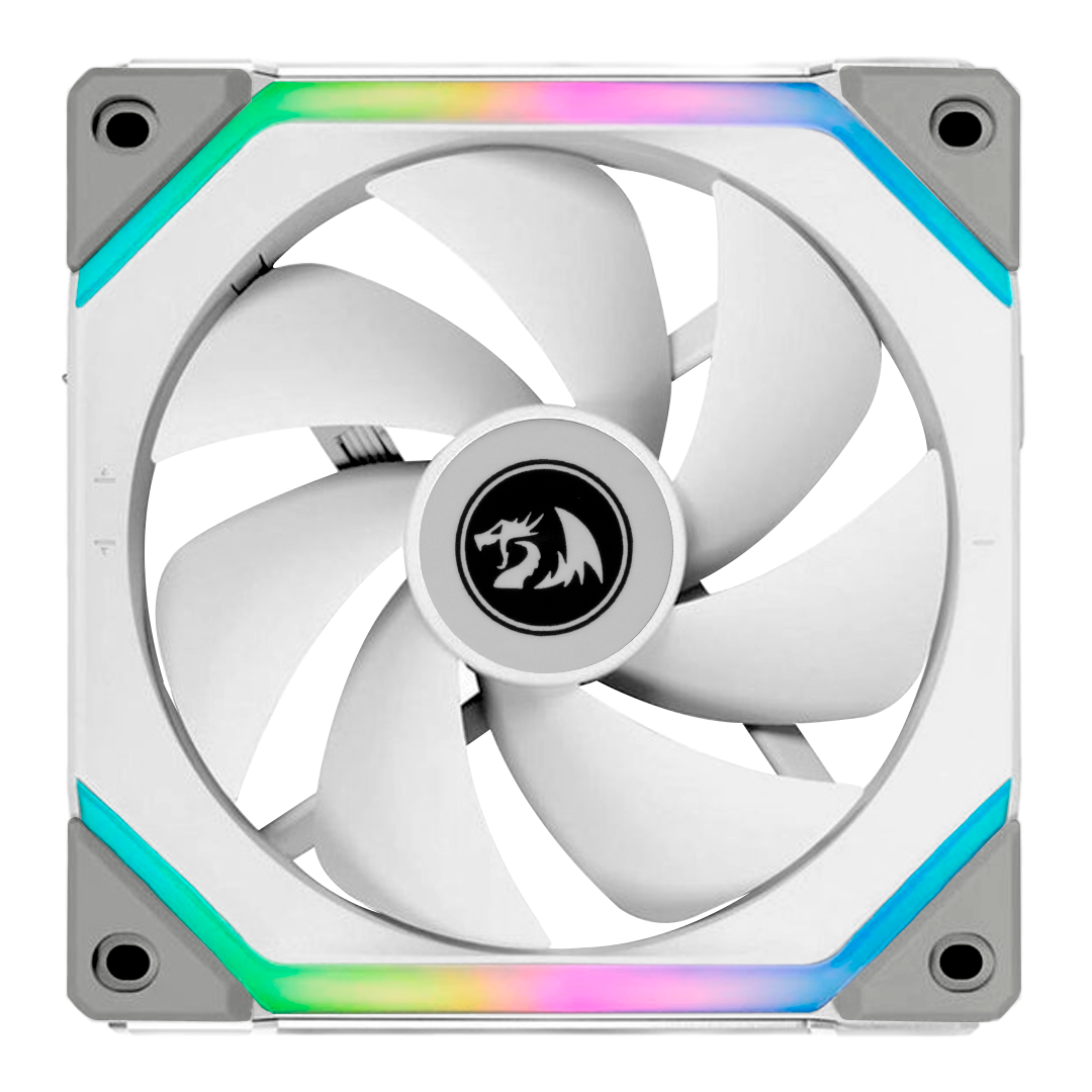 Kit de Fan Lian Li Uni Fan SL120 Redragon Spec Branco - Redragon Store