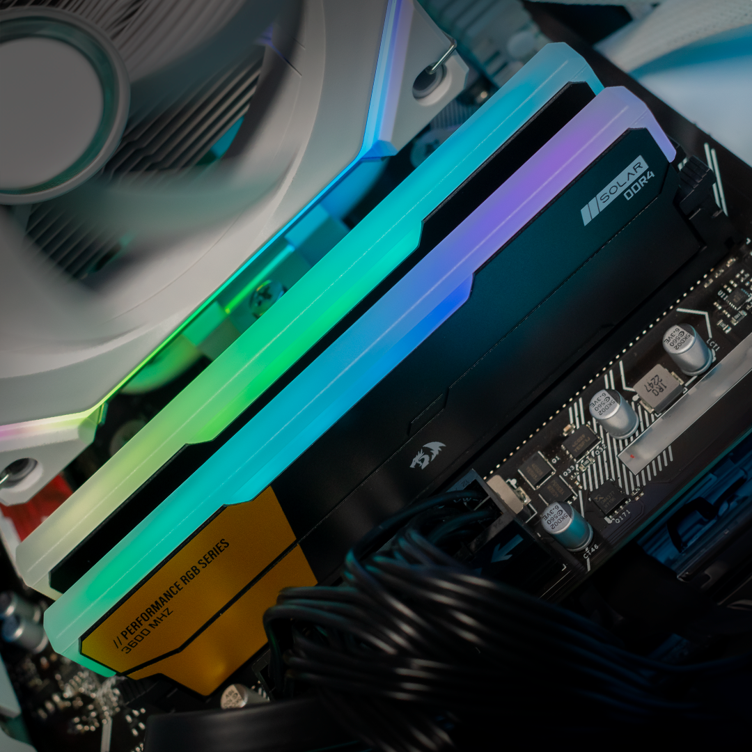 MEMÓRIA DDR4 REDRAGON SOLAR 3600MHZ/CL16 8GB RGB - Redragon Store