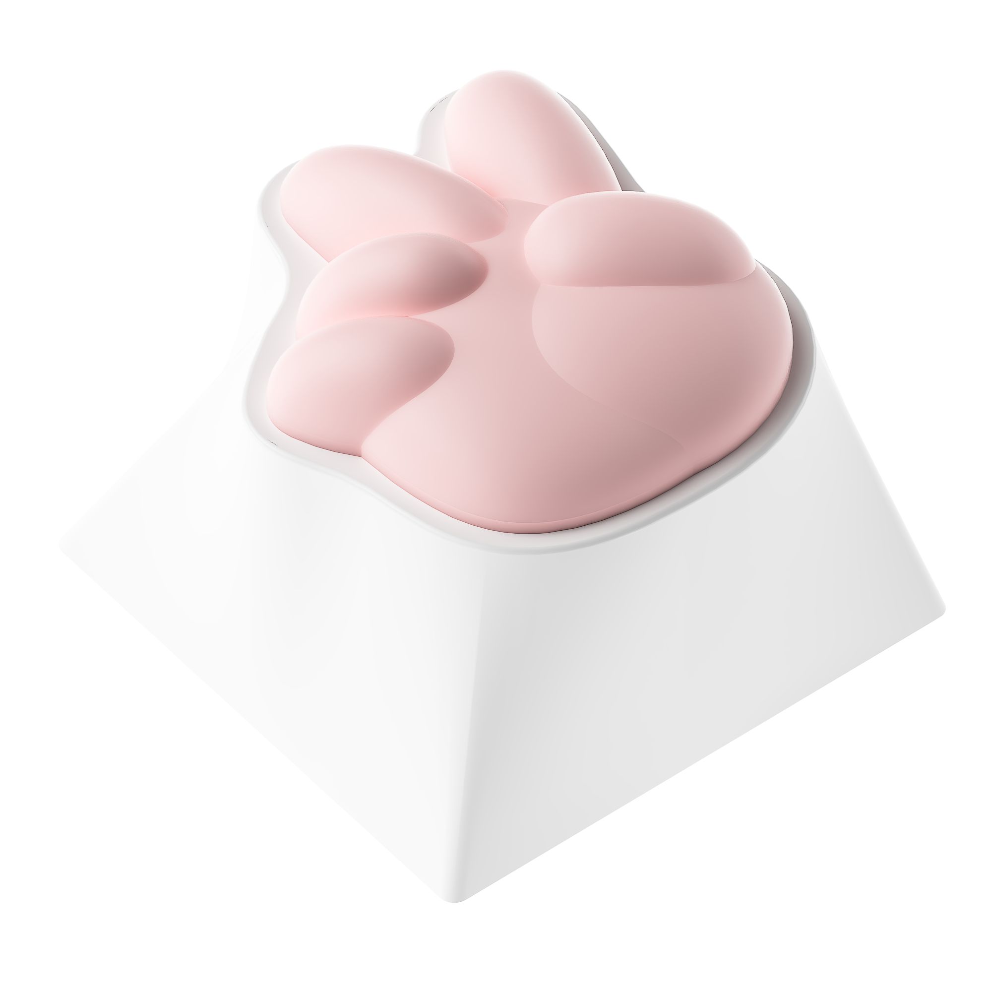 Conjunto de Keycap Rock, Paper, Scissors Artisan com 3 teclas
