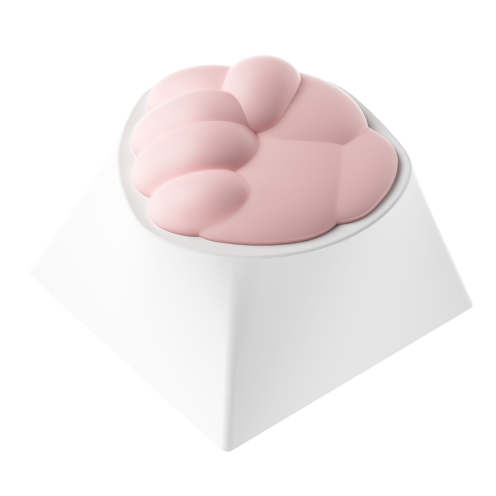 Conjunto de Keycap Rock, Paper, Scissors Artisan com 3 teclas