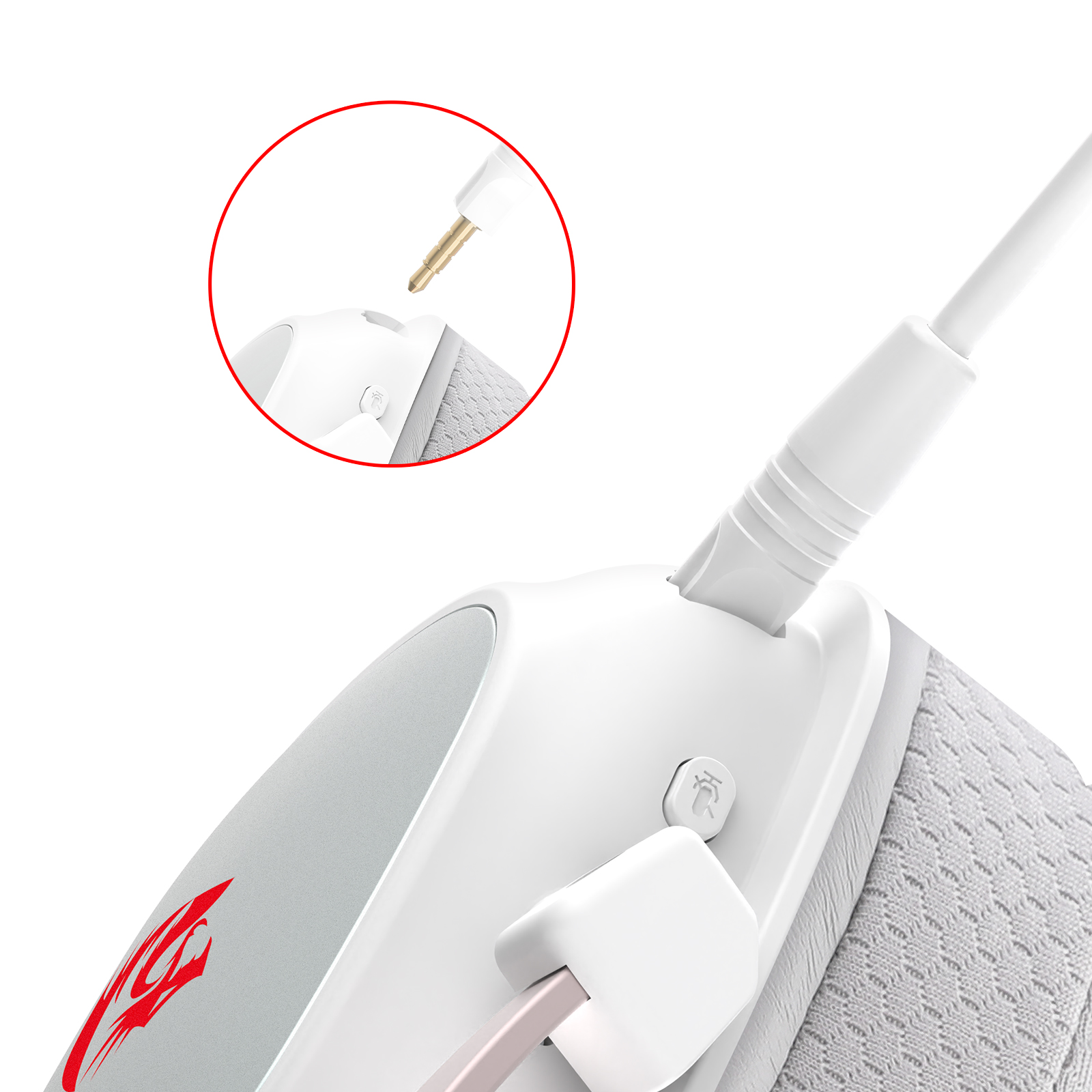 Headset 7.1 Redragon Zeus Pro Branco Wireless - Redragon Store