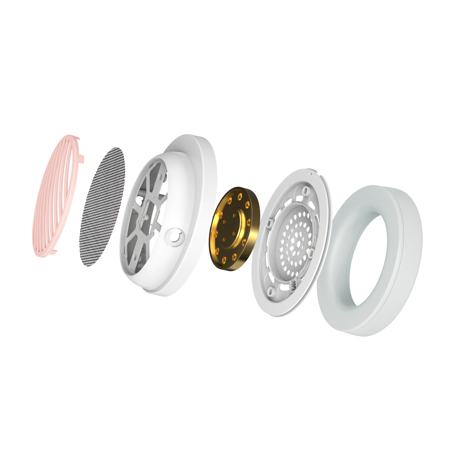 Headset Gamer Luna Branco - Redragon Store