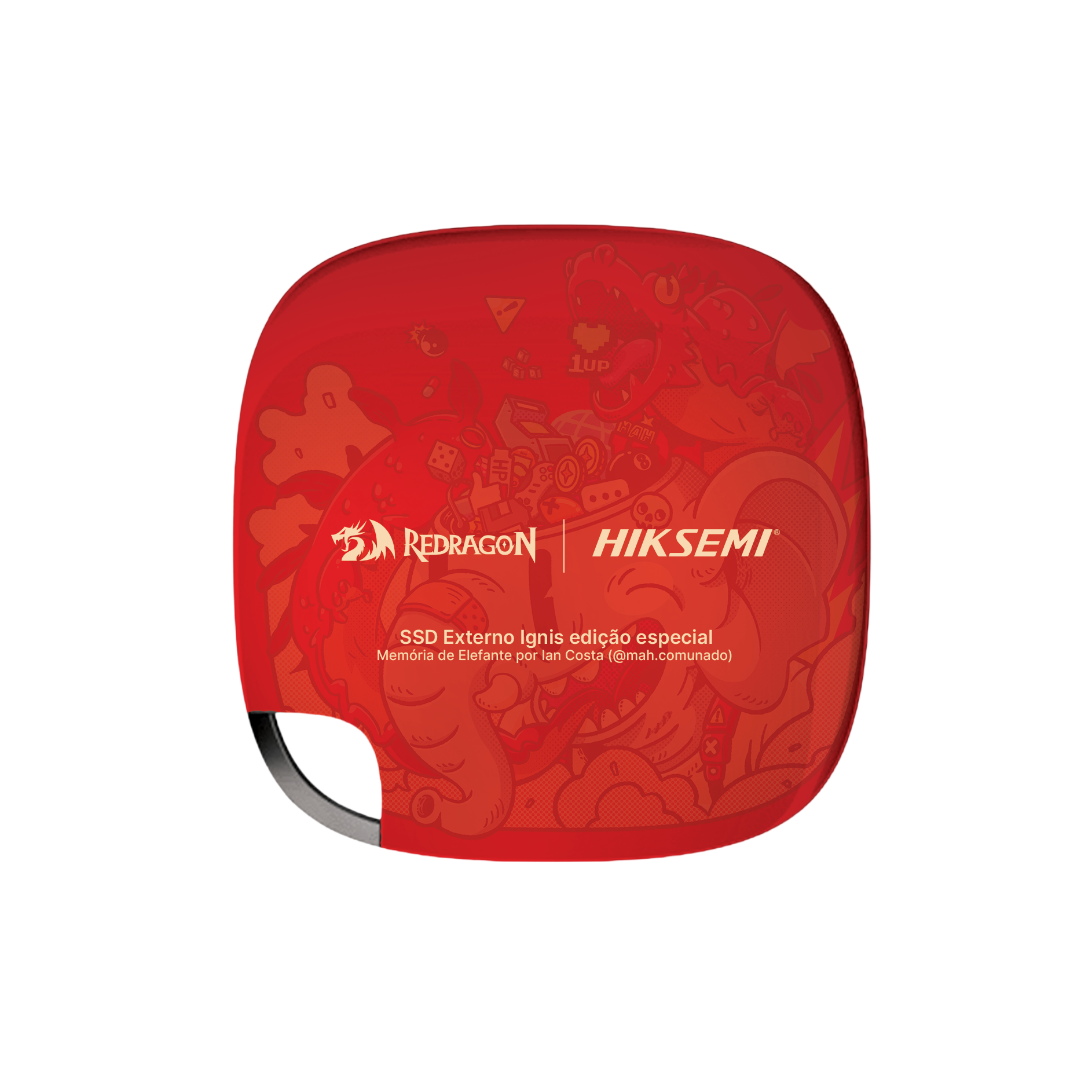 SD Externo Redragon x Hiksemi Elefante USB-C 3.0 - Redragon Store