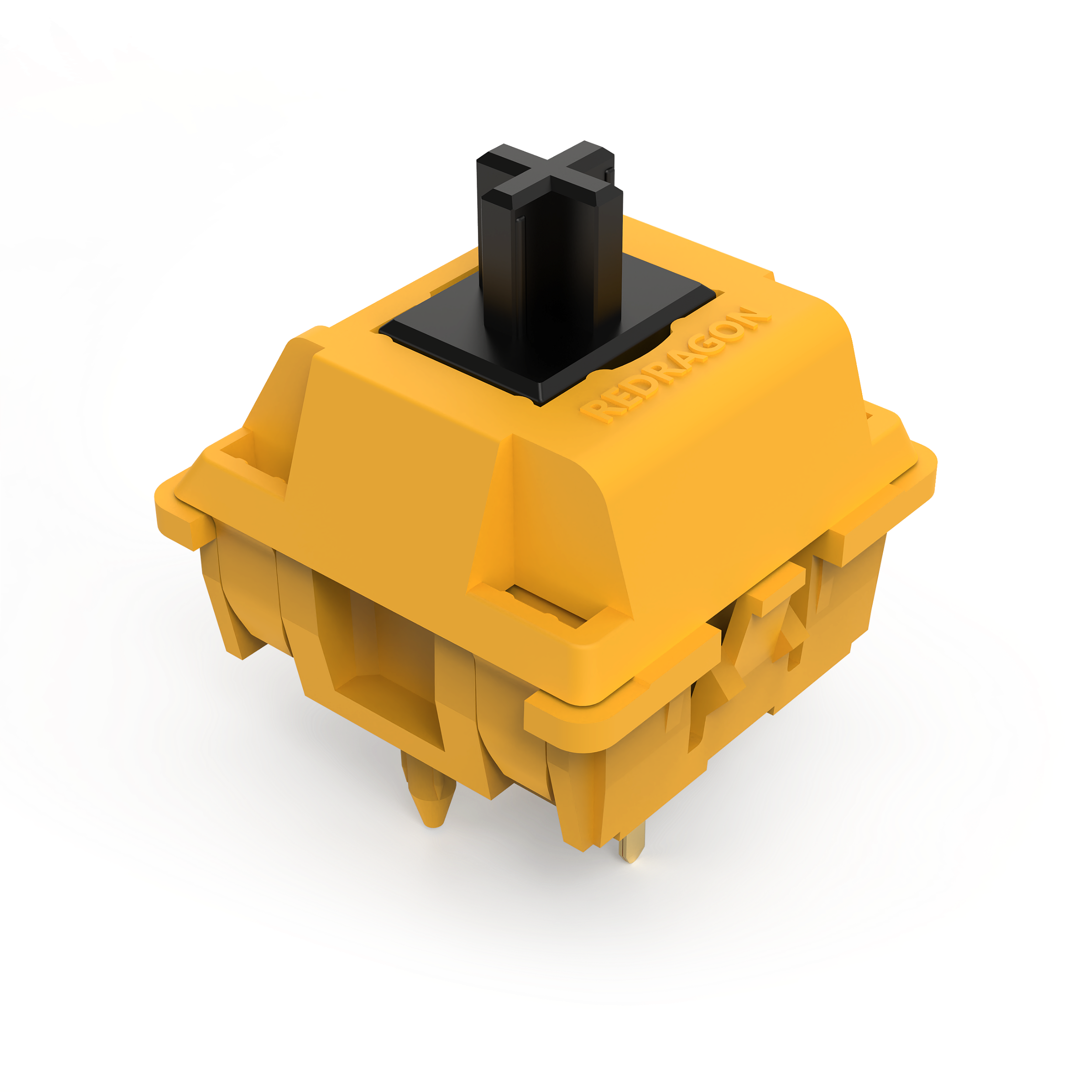 Switch para Teclado Mecânico Redragon Lion Linear Amarelo e Preto