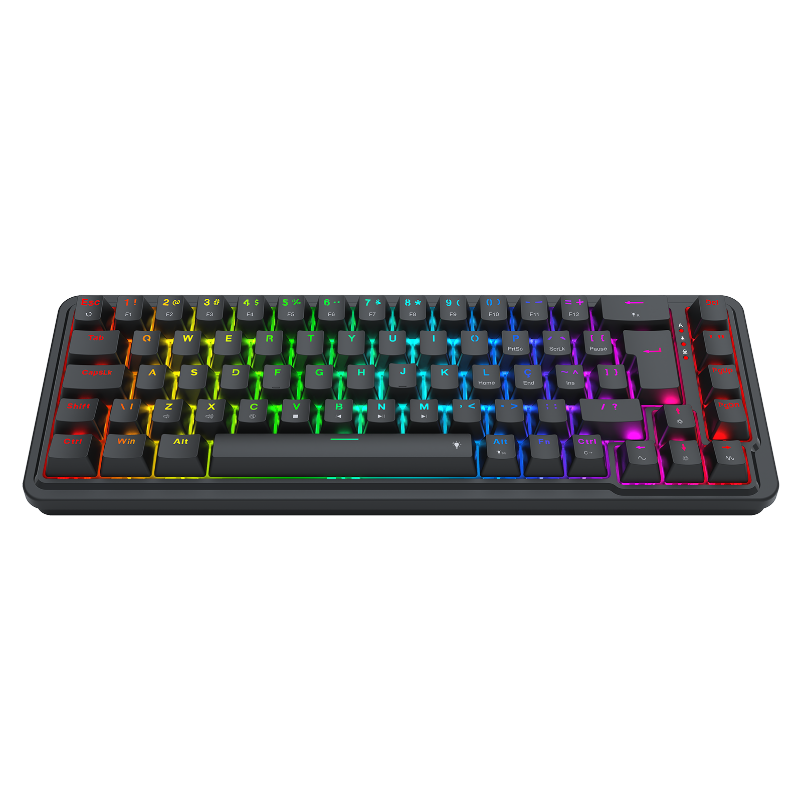 Teclado Mecânico Gamer Redragon Nova RGB 65% – Gasket Mount