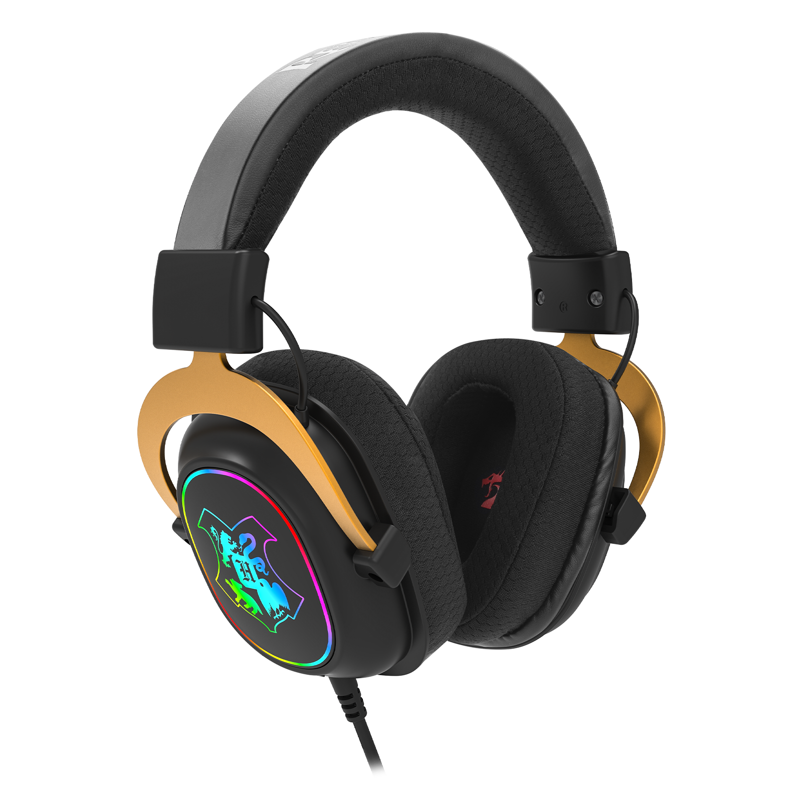 Harry① Headset Gamer Redragon Harry Potter Zeus Hogwart's RGB – Edição
