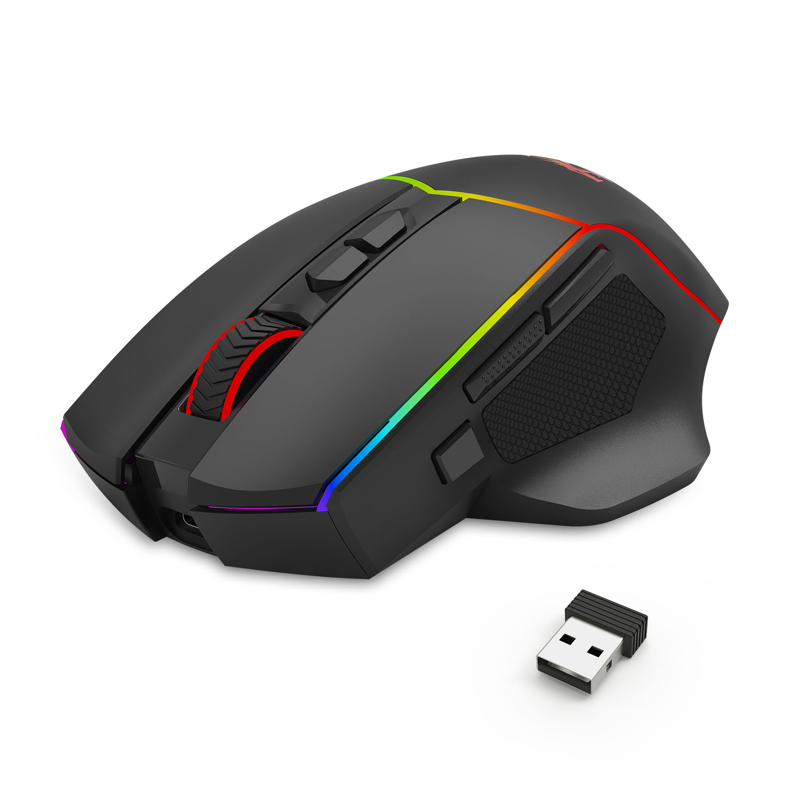プノメーケスケラス　DD−786 Mouse Gamer Redragon Axe Pro RGB Preto 8000 DPI M814RGB-PRO