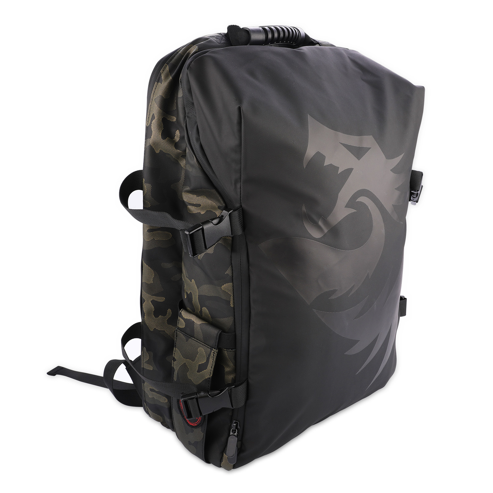 Devilsmood　MUTE BEAST FUR BACKPACK ブラウン Mochila Gamer Redragon Beowulf GB-96 Preto Camuflado para Notebook