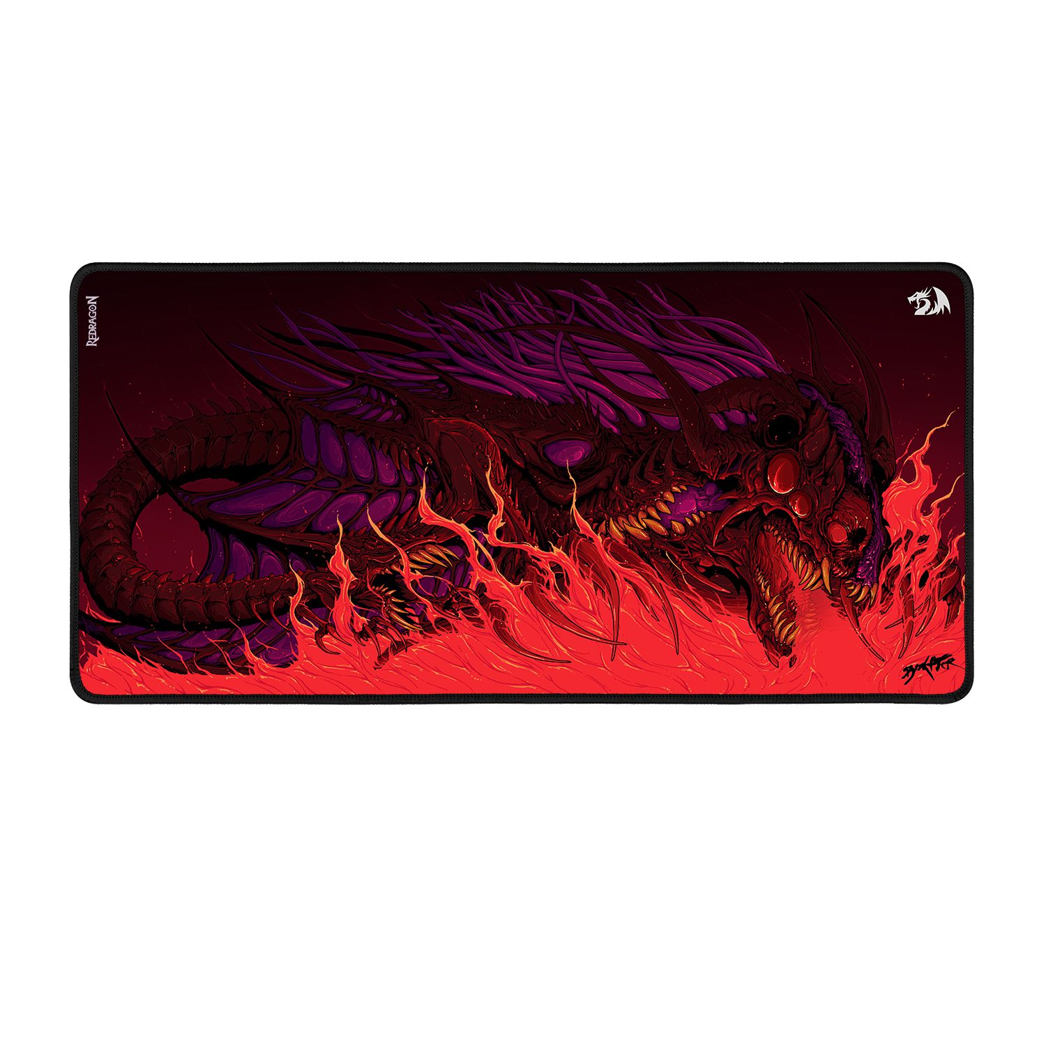 Mousepad Gamer Redragon Infernal Dragon Seiryu - Edição Limitada
