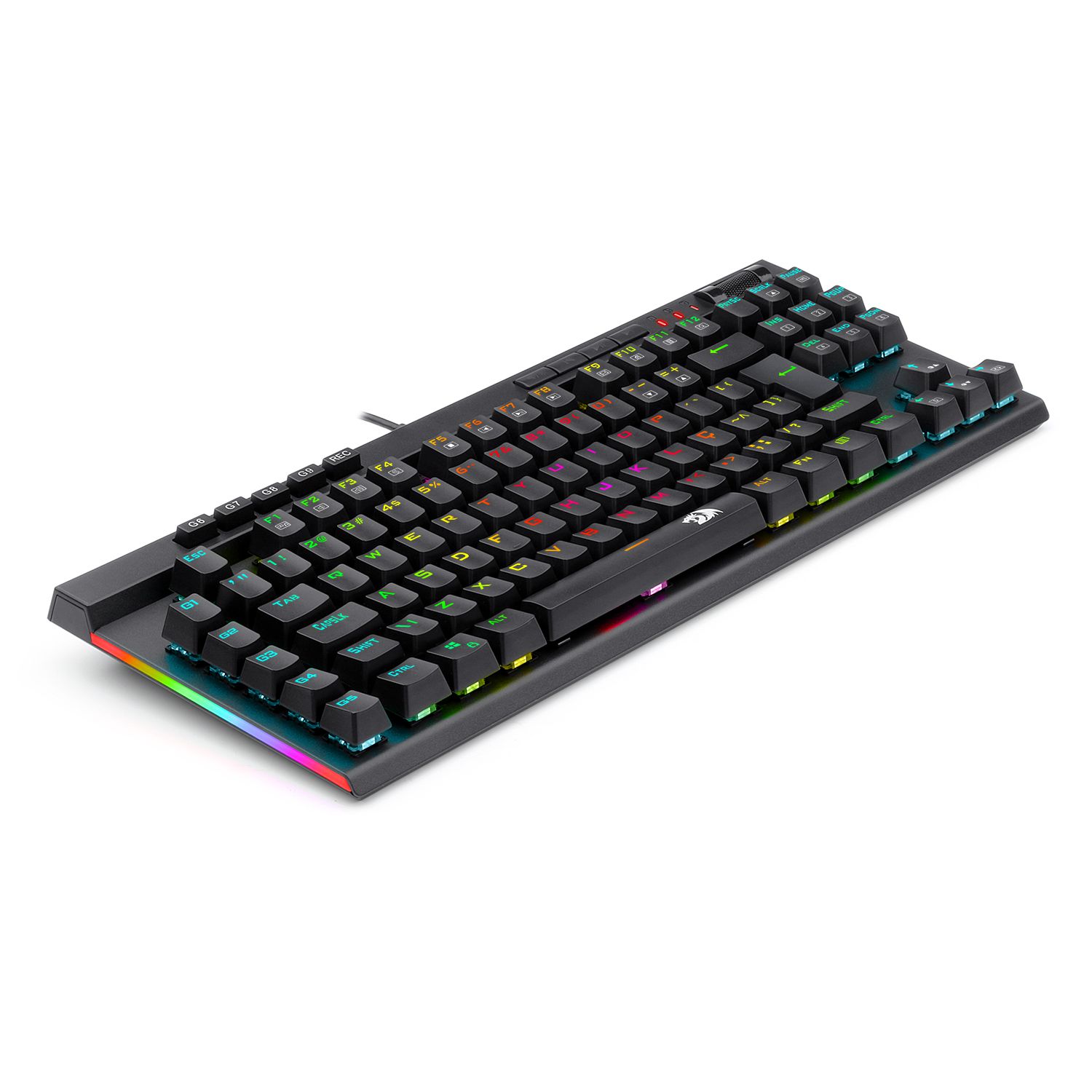 Teclado optico Gamer Redragon K587 Magic-Wand Pro RGB, ABNT
