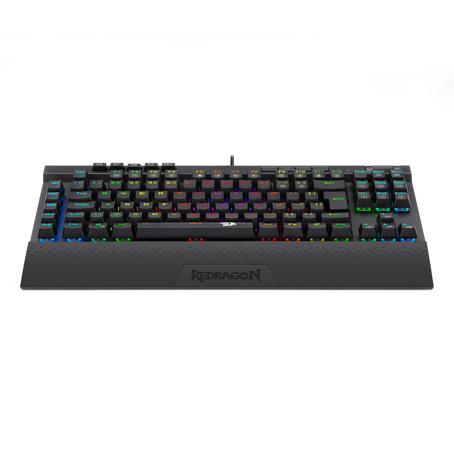 Teclado optico Gamer Redragon K587 Magic-Wand Pro RGB, ABNT