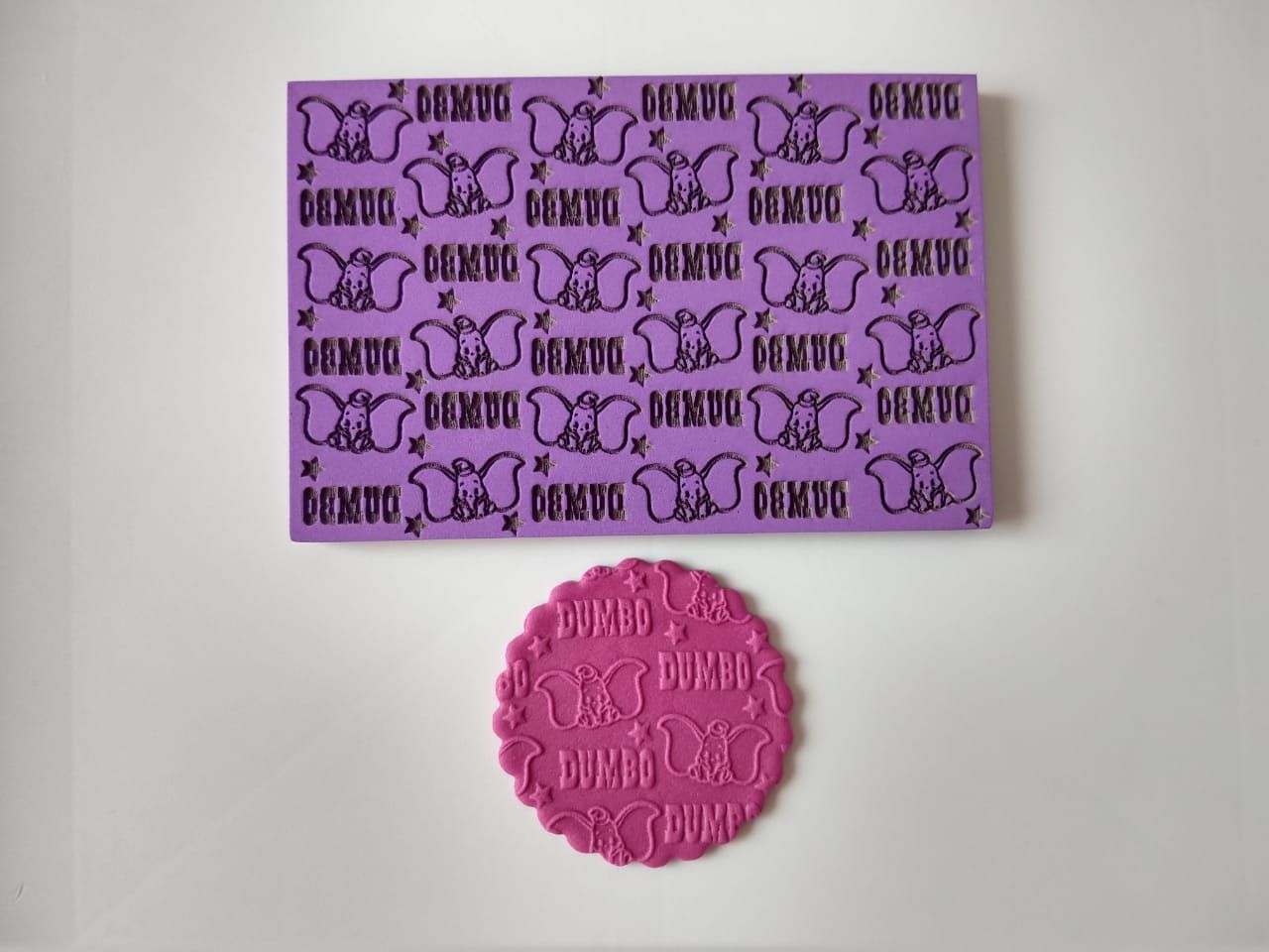 textura para pasta americana e biscuit dumbo - Cortadores, texturas e ...