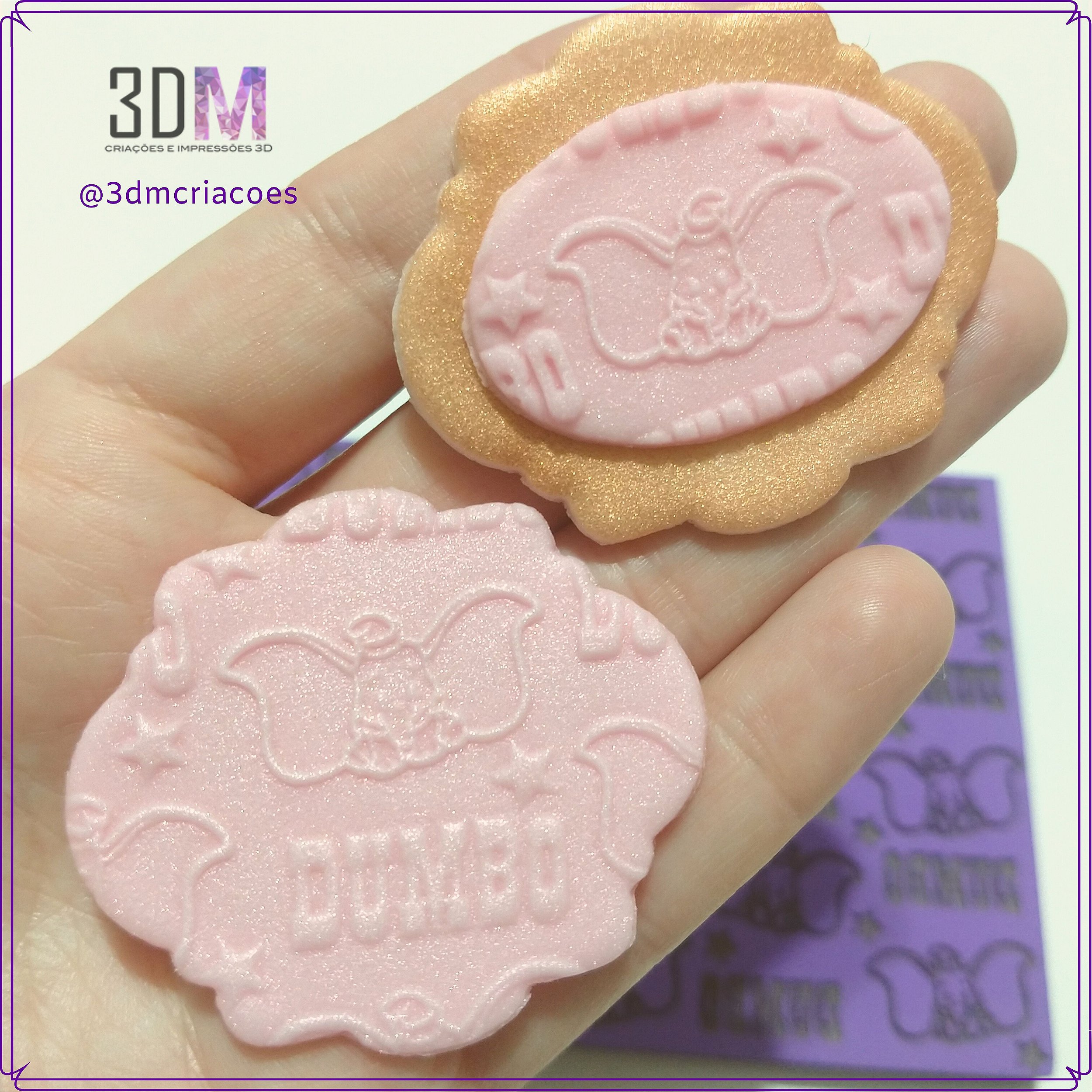 textura para pasta americana e biscuit dumbo - Cortadores, texturas e ...