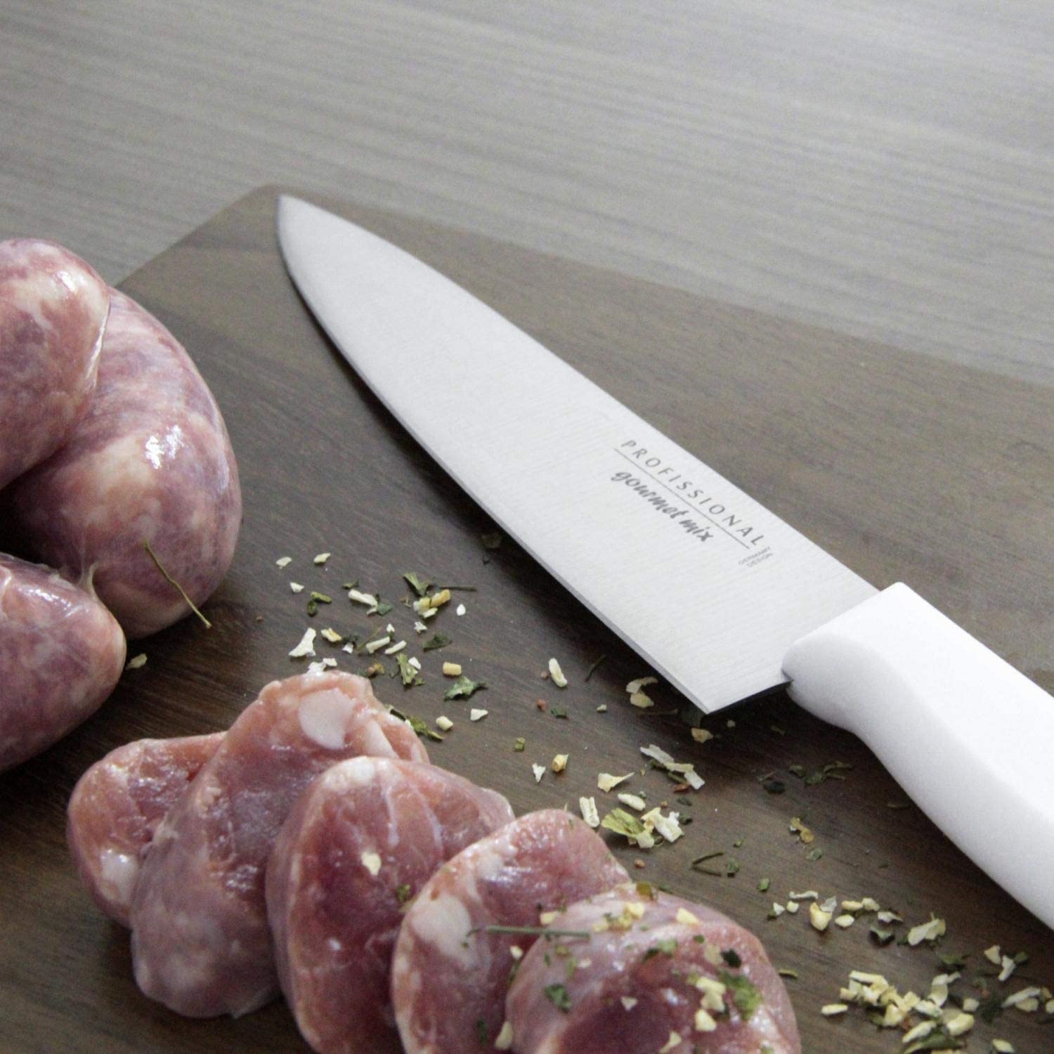 Faca do Chef 8" Profissional Branco GX8008 Gourmet Mix - Planeta de ...