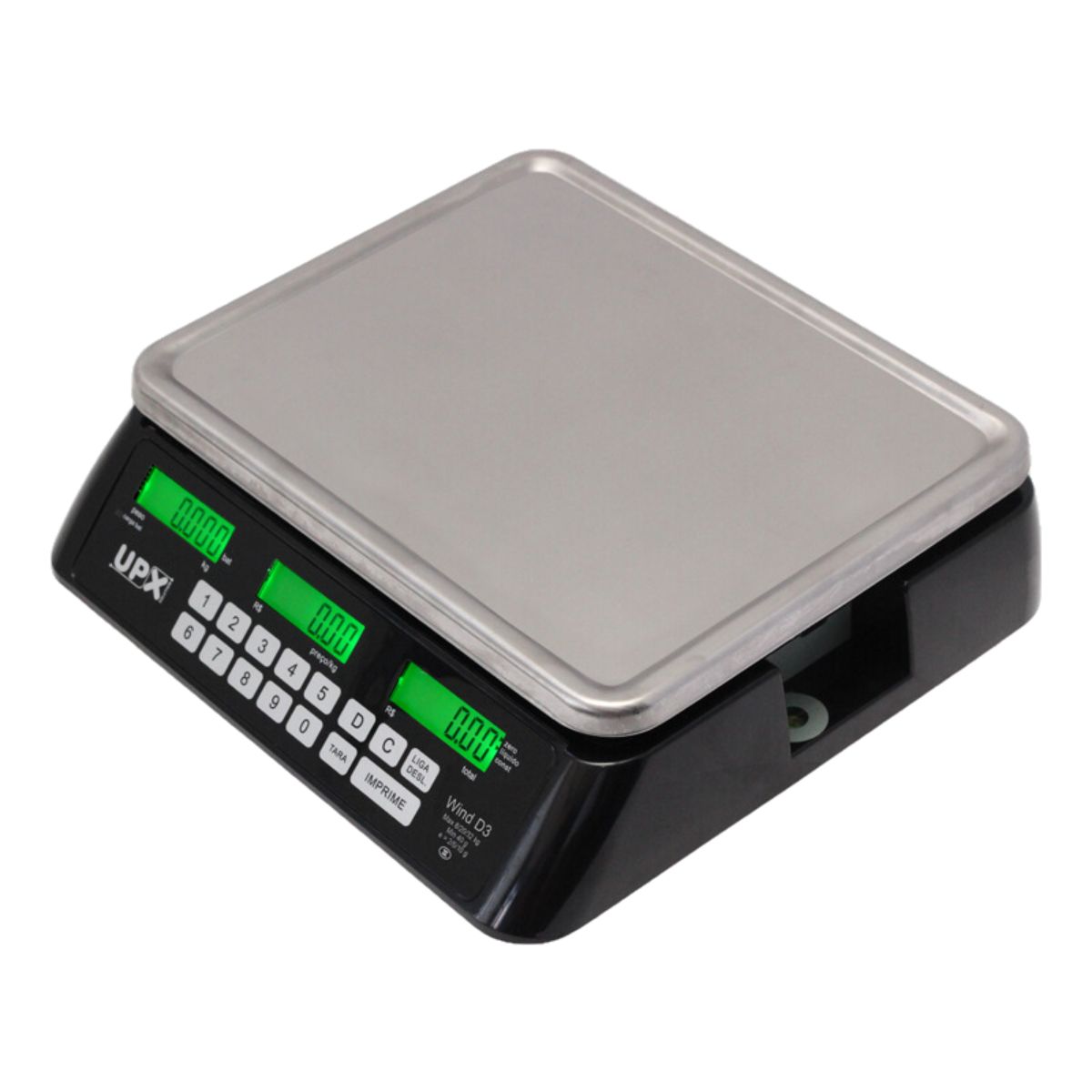Upx Solution Balanca Computadora Modelo Wind D3 Cap 32Kg - Upx Solution - Planeta de ...