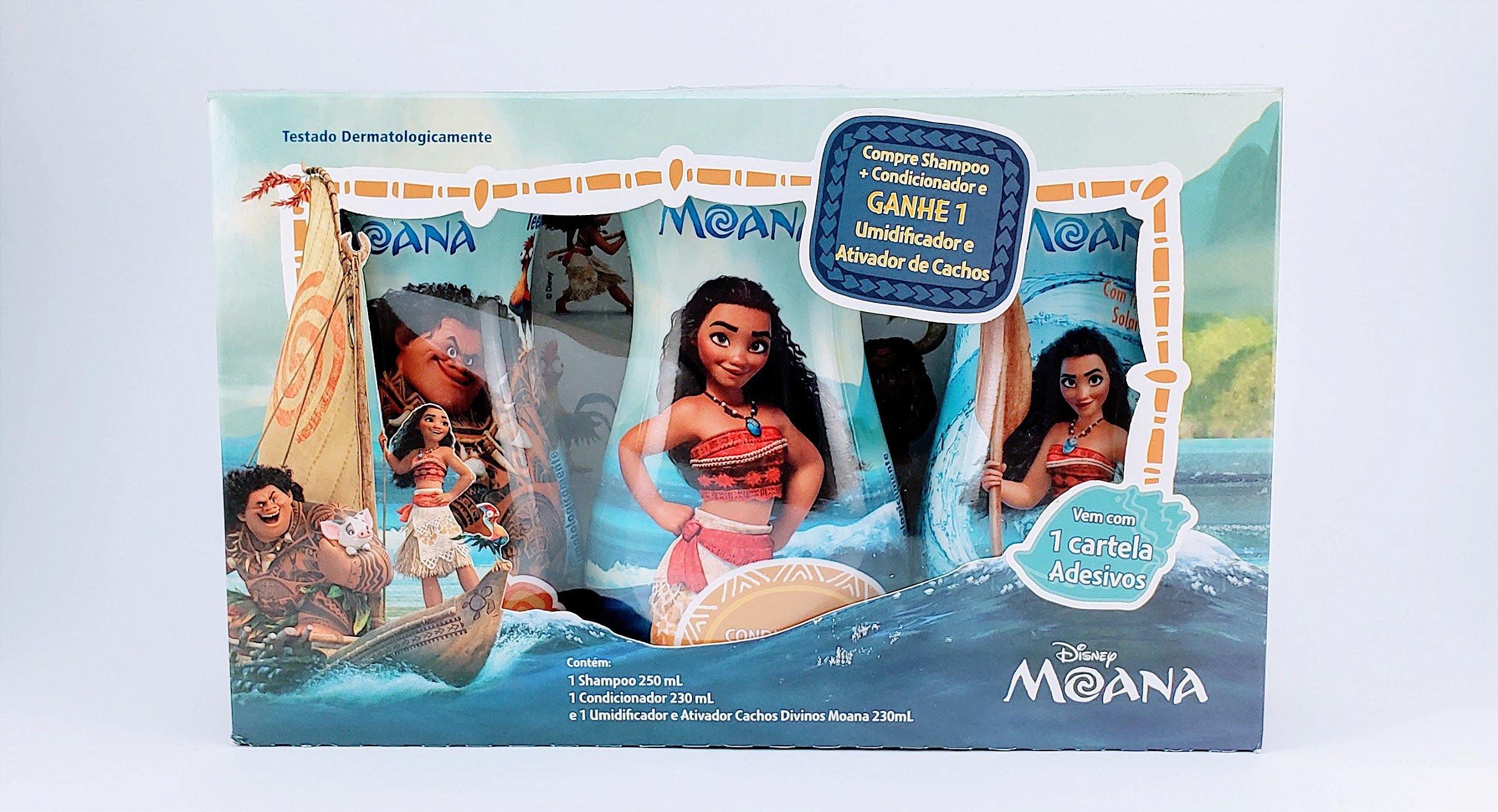 Kit Maquiagem Infantil Moana