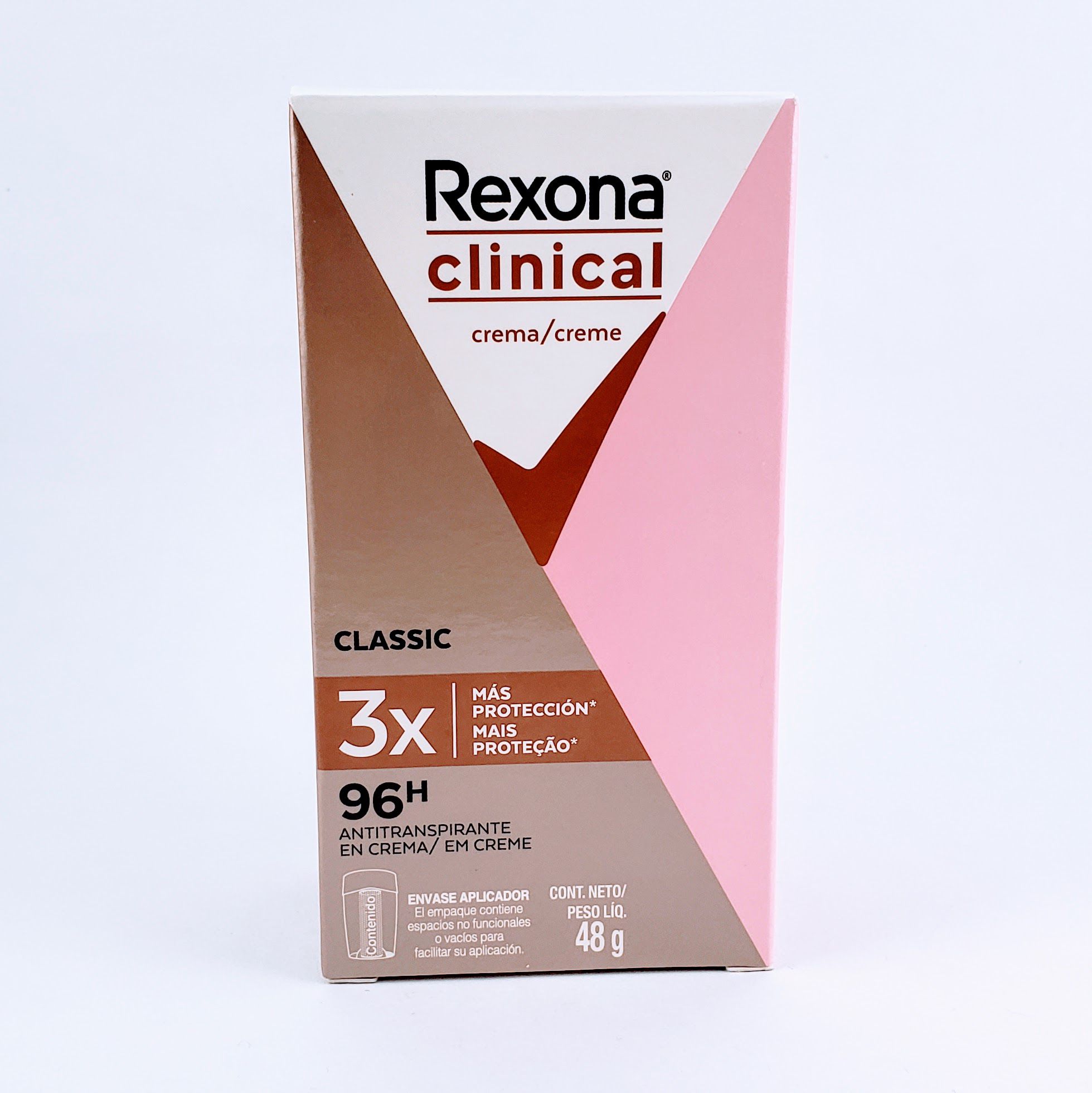 Antitranspirante Aerosol Rexona Clinical Classic – 150ml – Mega Promos