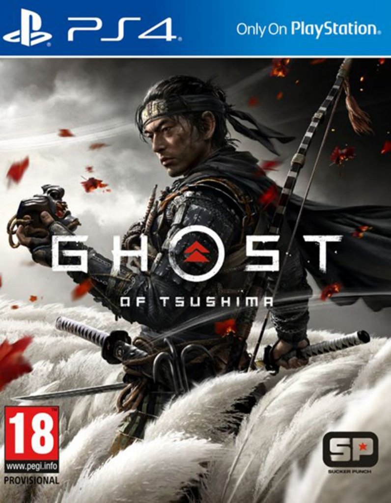 Ghost Of Tsushima Ps4 Game Original Mídia Física Semi Novo