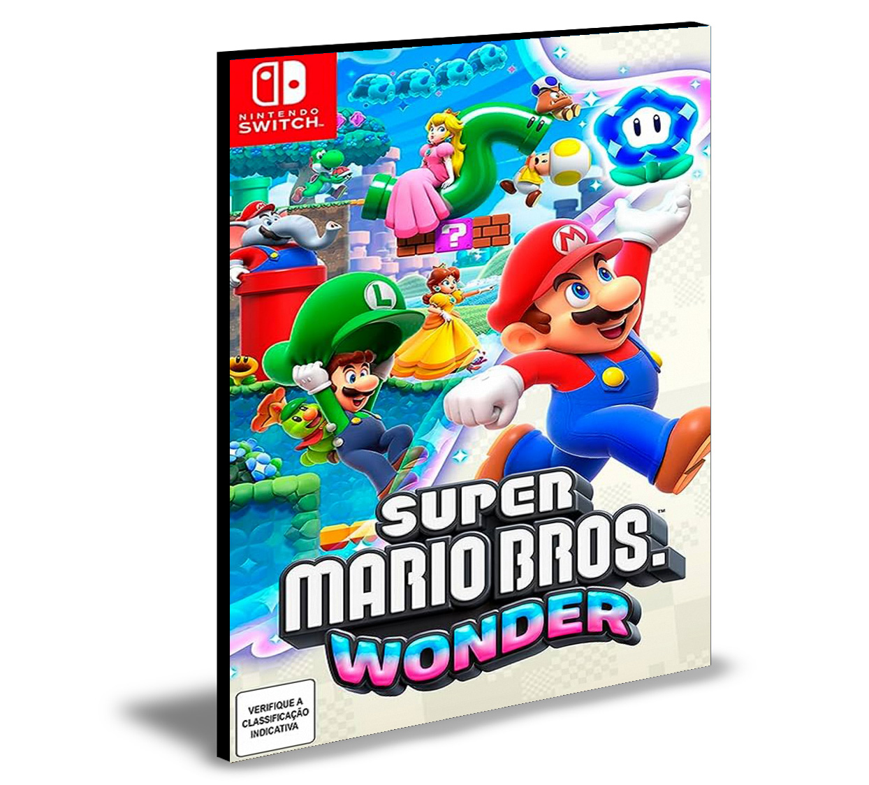 Nintendo Switch + Super Mario Bros. Wonder – Consolas – Loja Online