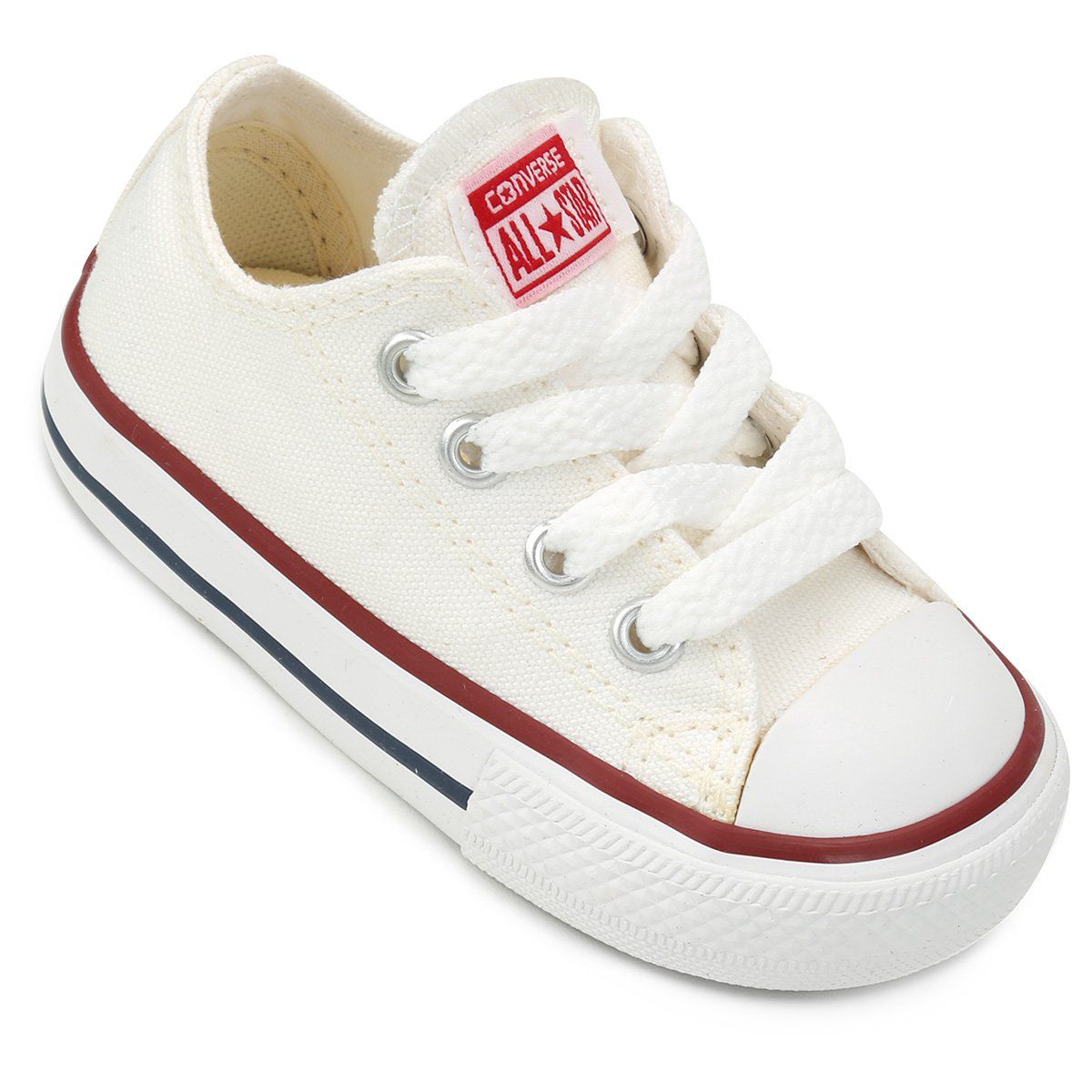 Tênis Infantil All Star Branco - Converse - Tênis All Star Infantil Branco  - Converse - Converse