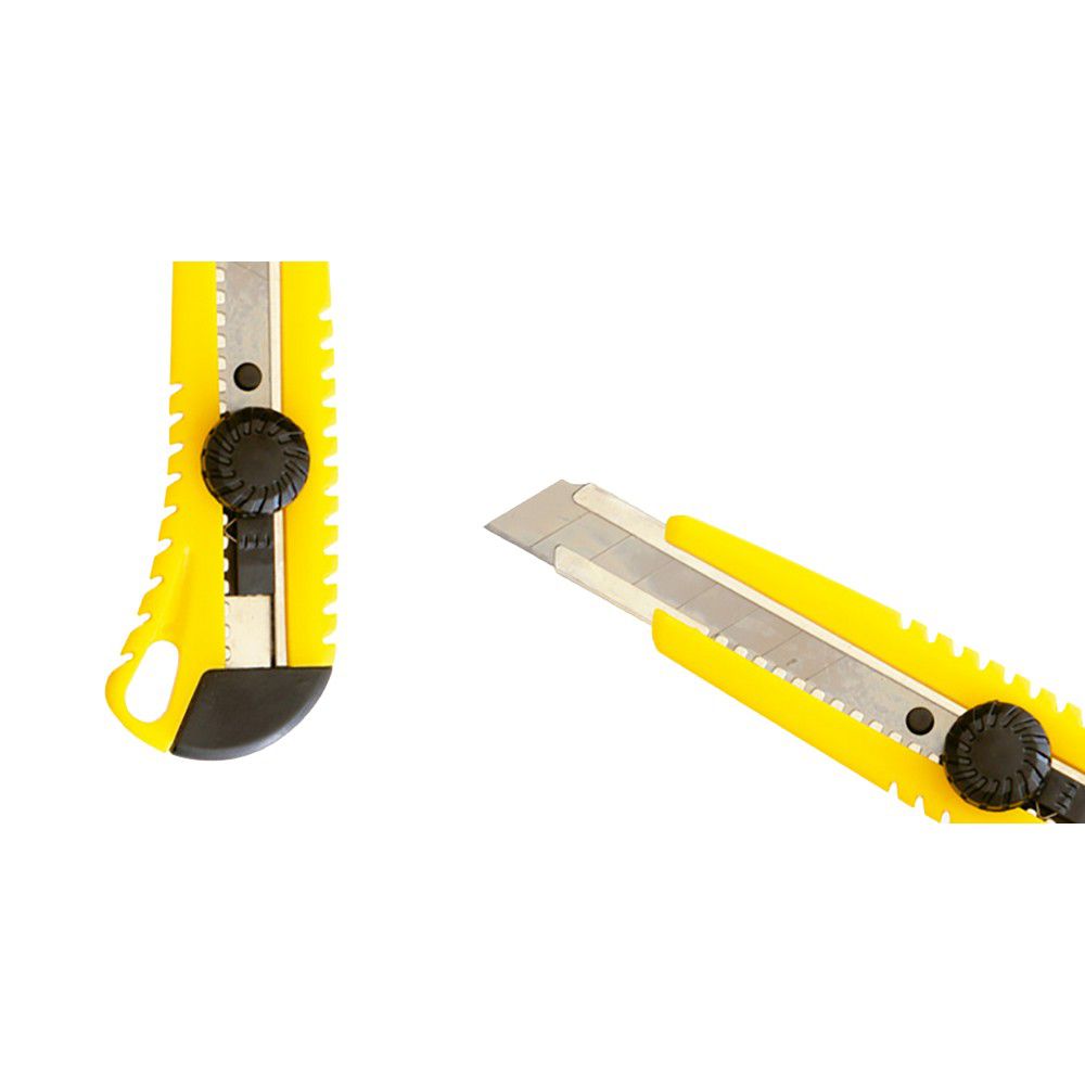 Estilete Largo 18mm Profissional C/ Trava Giratória Es1802 Brw - MEGA ...