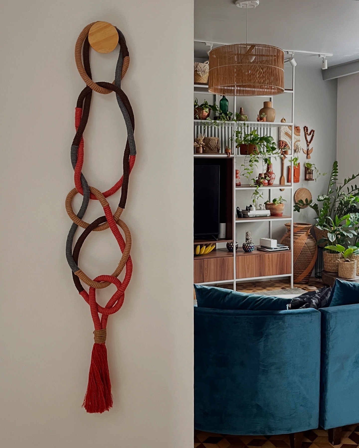 Colar de Parede Tororó - Produtos de Decoração feitos por mãos brasileiras
