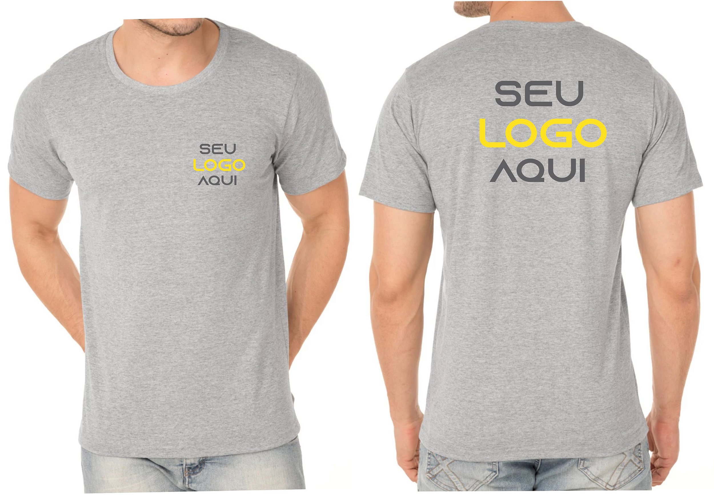 Camiseta Cole sua Arte Aqui - Personalizada - Logo Uniforme