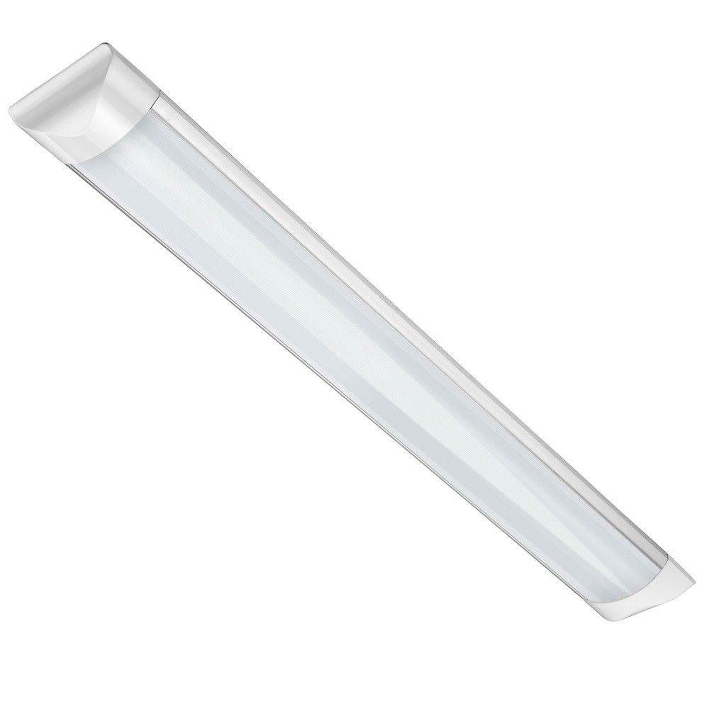 Luminária Linear Tubular Led 20w 60cm sobrepor Slim Branco Quente 3000k -  Sua Loja de LED na Internet