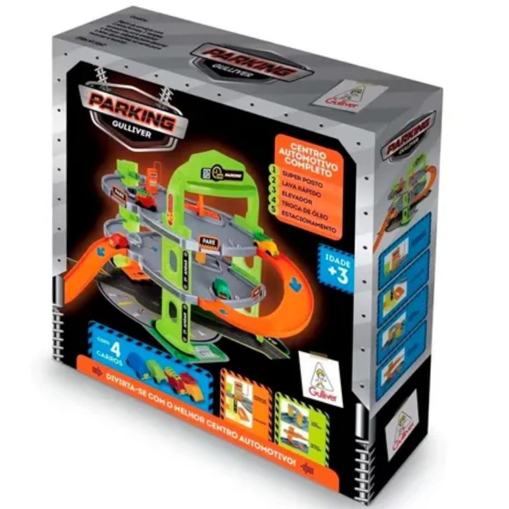 Pista Dino Dinossauro Track Car Infantil Radical Carro 252 peças T