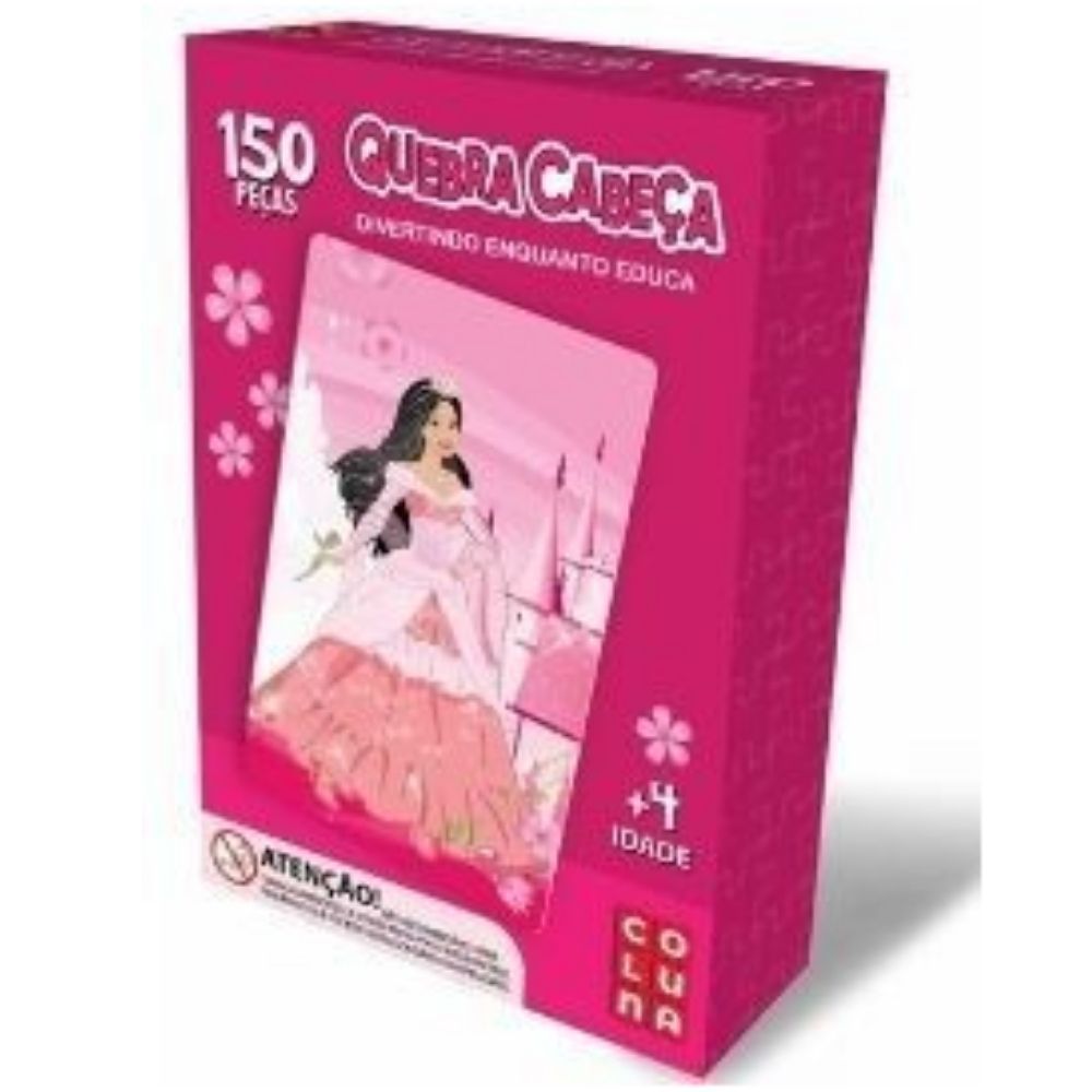 Quebra-Cabeça Princess 150 Peças - Pais e Filhos