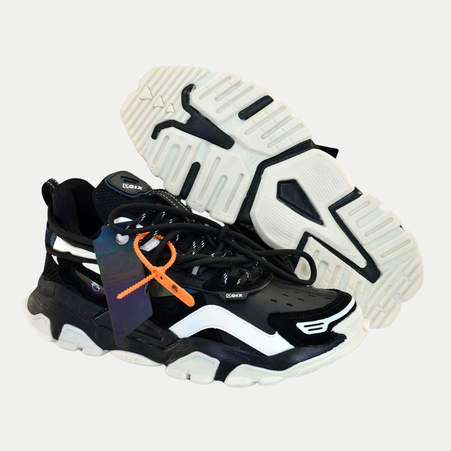 TÊNIS QIX JOGGING TREK KINGS BICOLOR UNIESSEX ADULTO - Lojas Parati