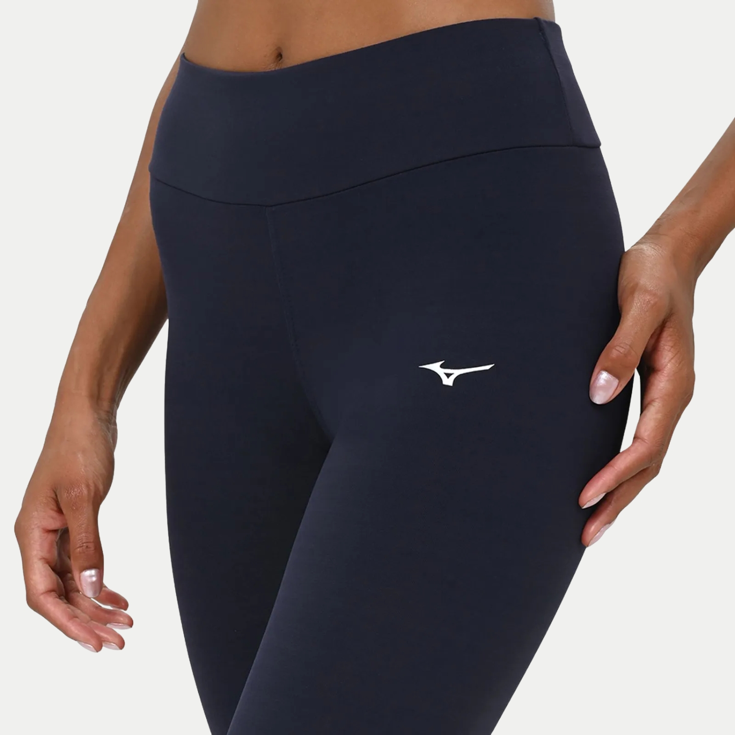 CALÇA MIZUNO POLIAMIDA LEGGING FITNESS AZUL MARINHO FEMININA
