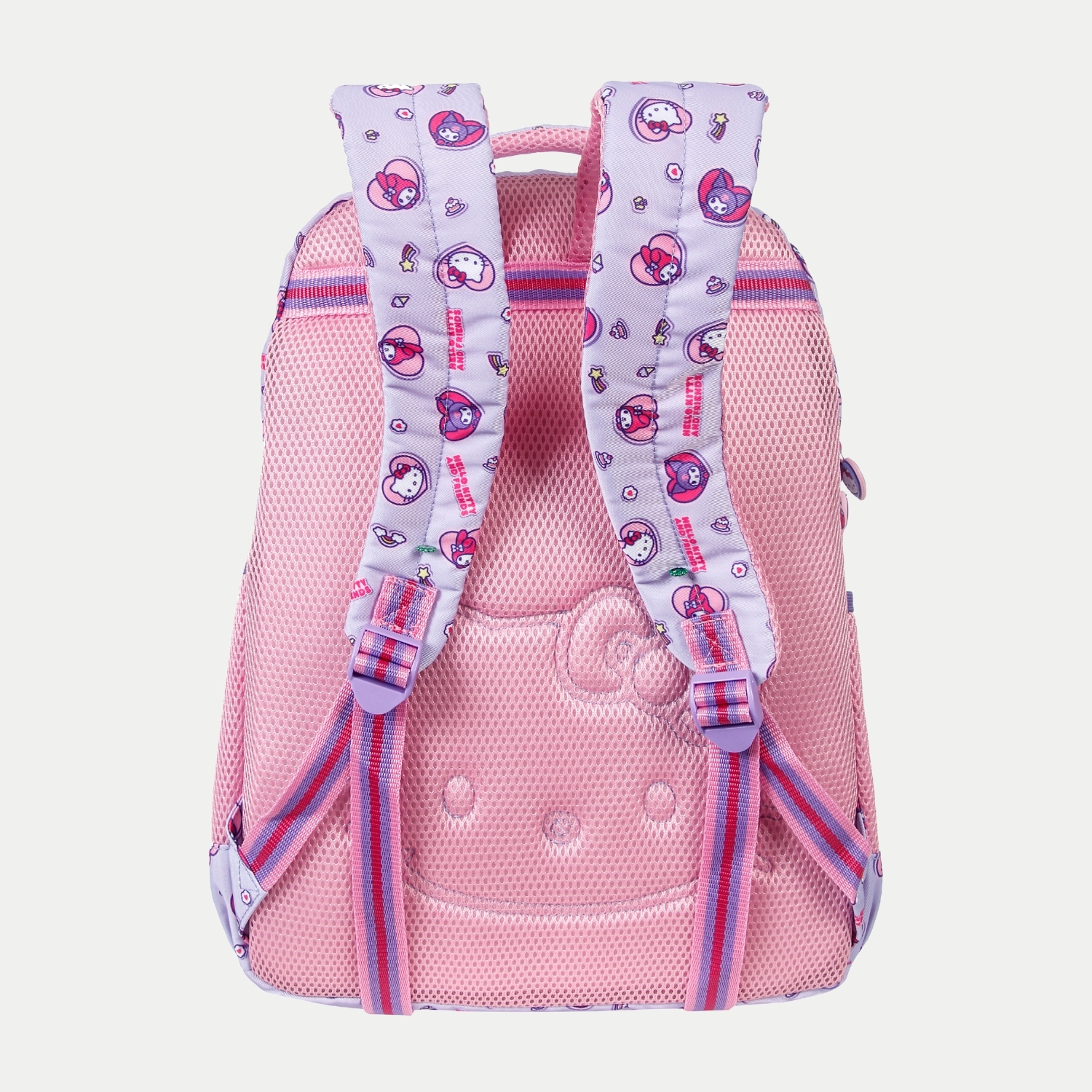MOCHILA XERYUS HELLO KITTY TRADICIONAL LÍLAS FEMININA 299607-P