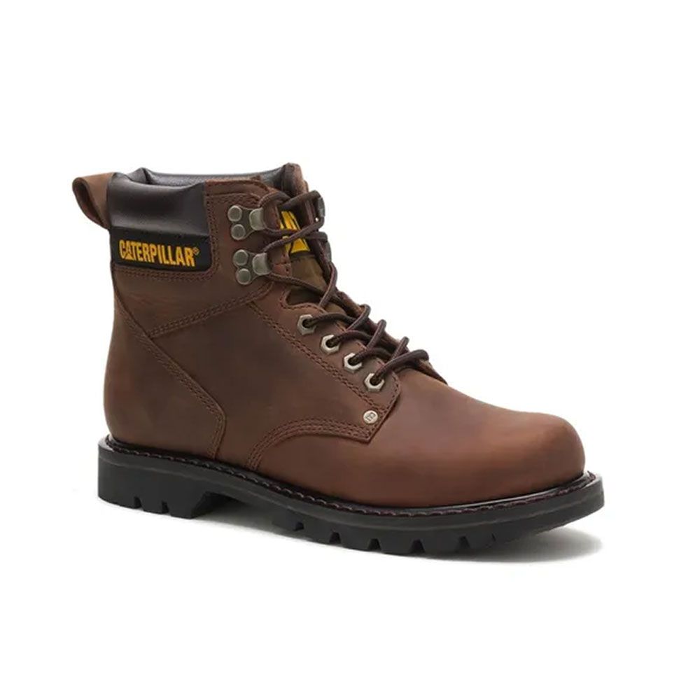 Bota Caterpillar Elude WP Dark Brown Masculino - Tontri Esportes