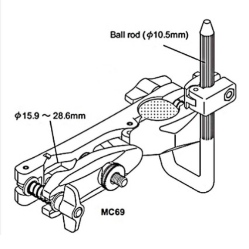 CLAMP HOLDER TAMA MC 69 Music Express