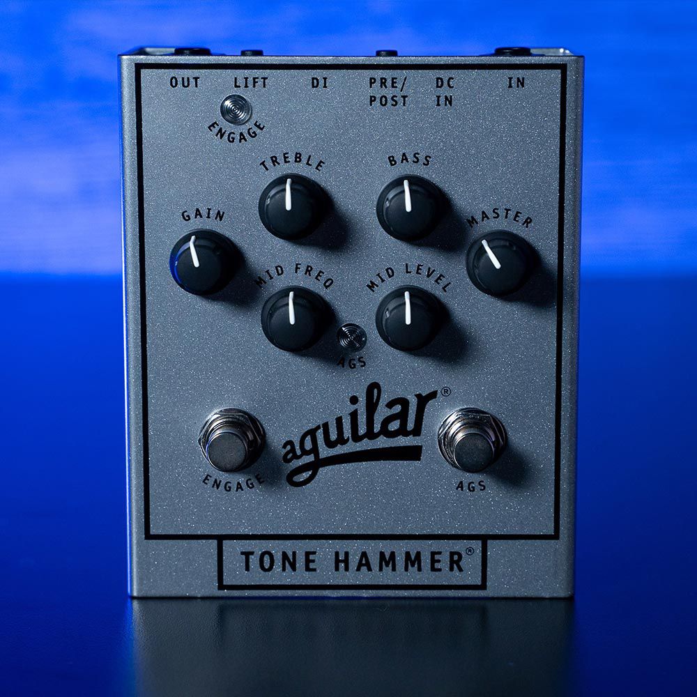 Pedal Aguilar Tone Hammer 25 Anos Pré Amp Music Express