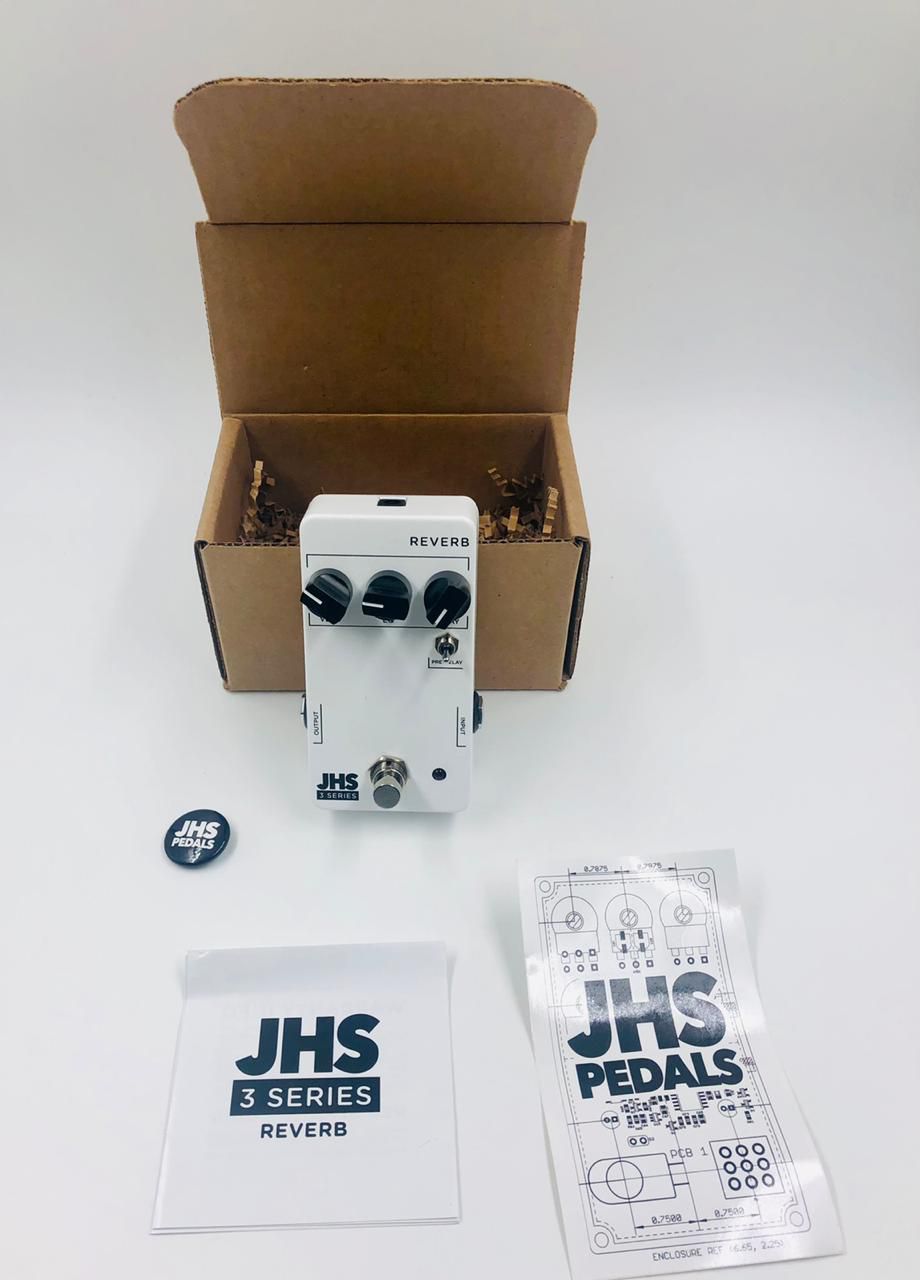 JHS Pedals Spring Tank - Pédale Reverb Spring Pour Guitare Électrique - Effet Réverbération Authentique