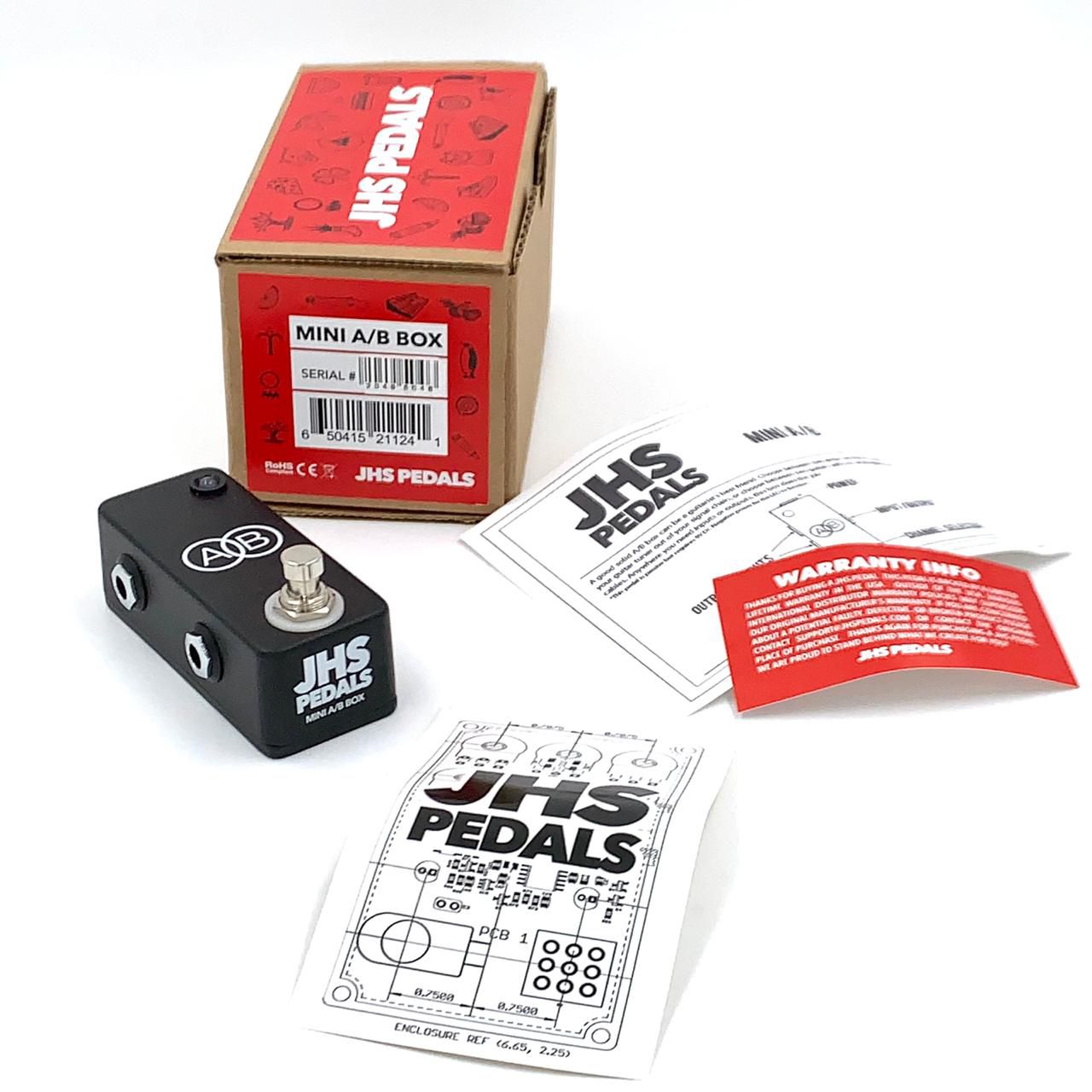 Pedal JHS Mini A/B Box Music Express