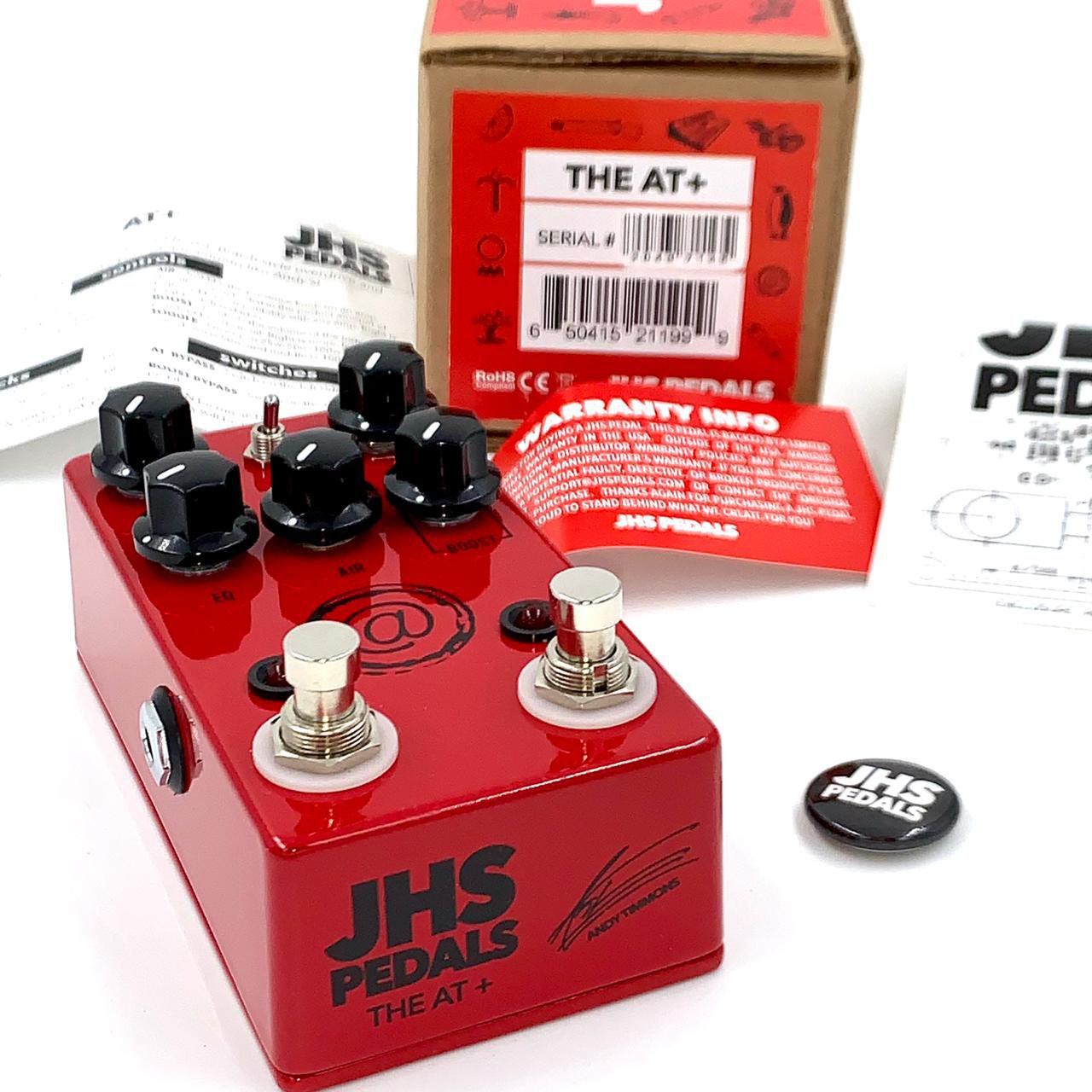 Pedal JHS The AT+ Andy Timmons Signature Overdrive Music Express