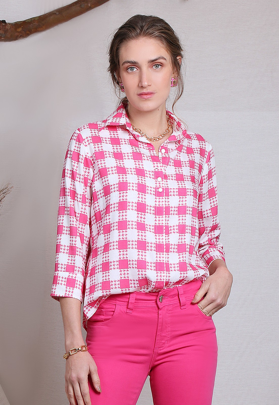 CAMISA XADREZ VICHY - storetng