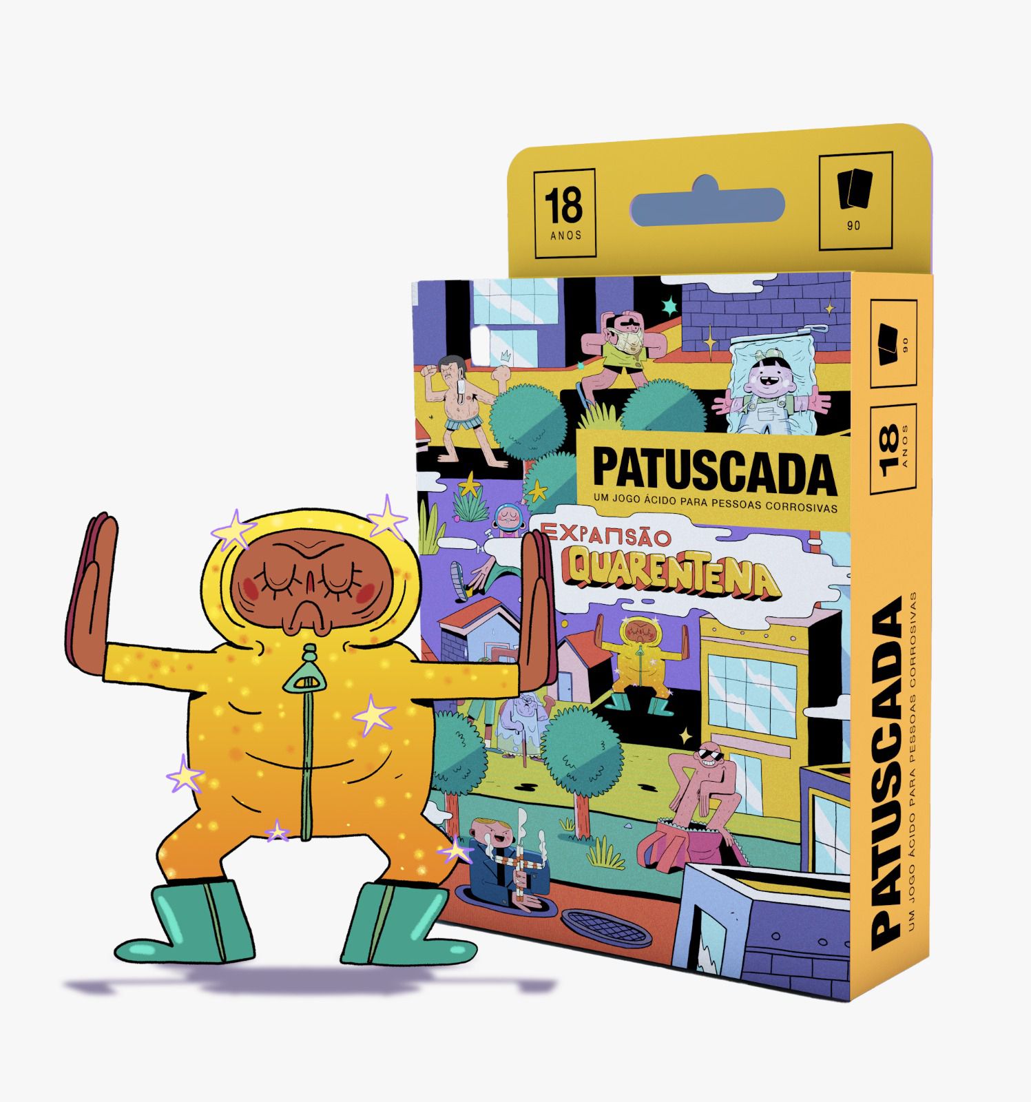 Jogo de Cartas Patuscada Expansão Politica Card Game - Jogos de