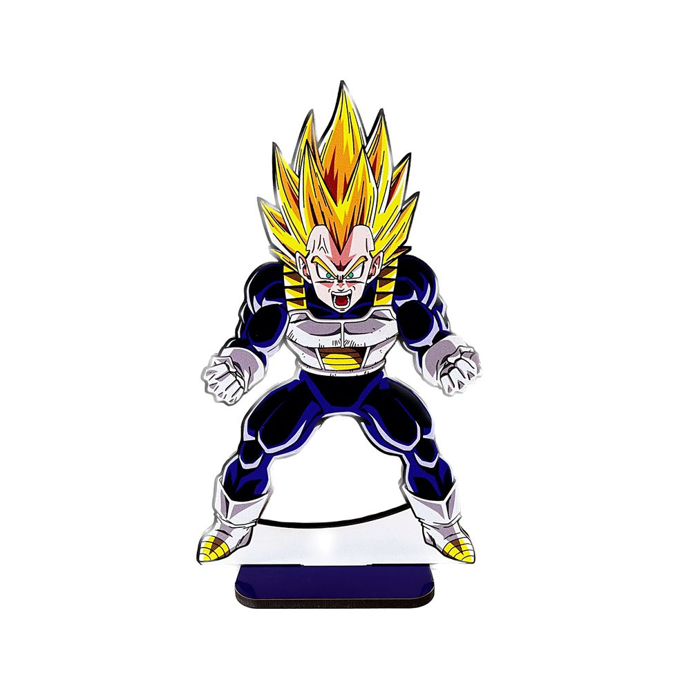 Kit 2x Goku Dragon Ball - Goku Cabelo Preto + Super Sayajin
